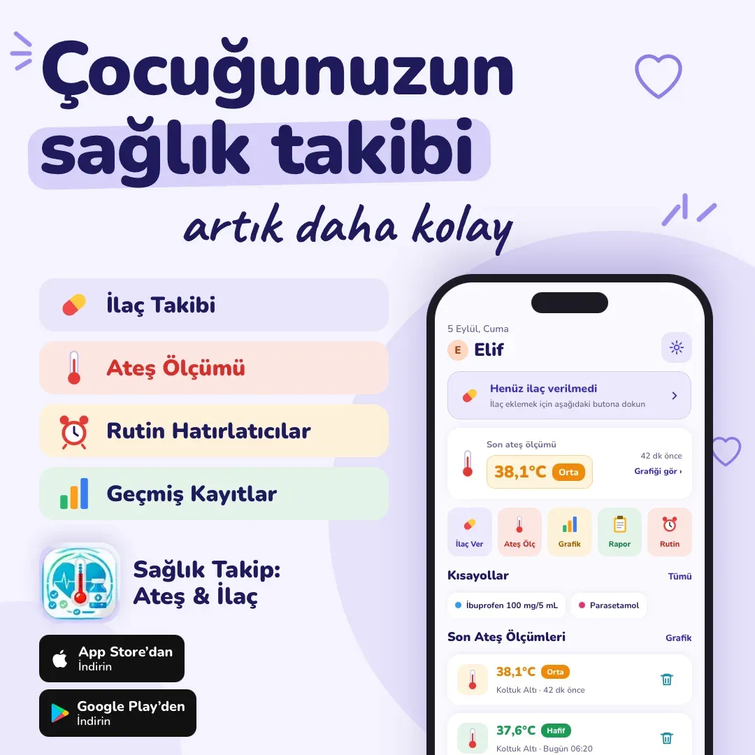 Sağlık Takip: Ateş & İlaç