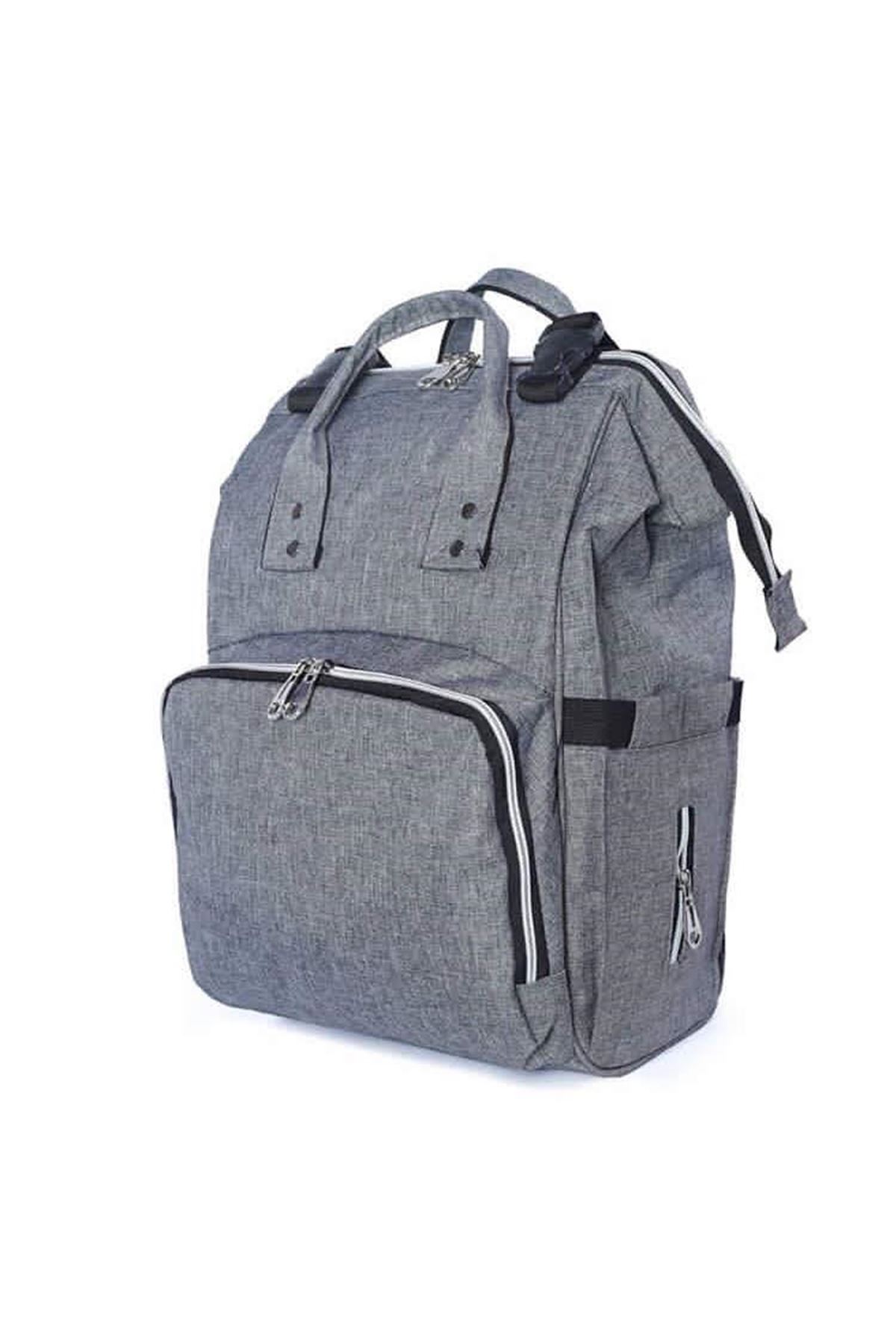 Gri Anne Bebek Sırt Çantası