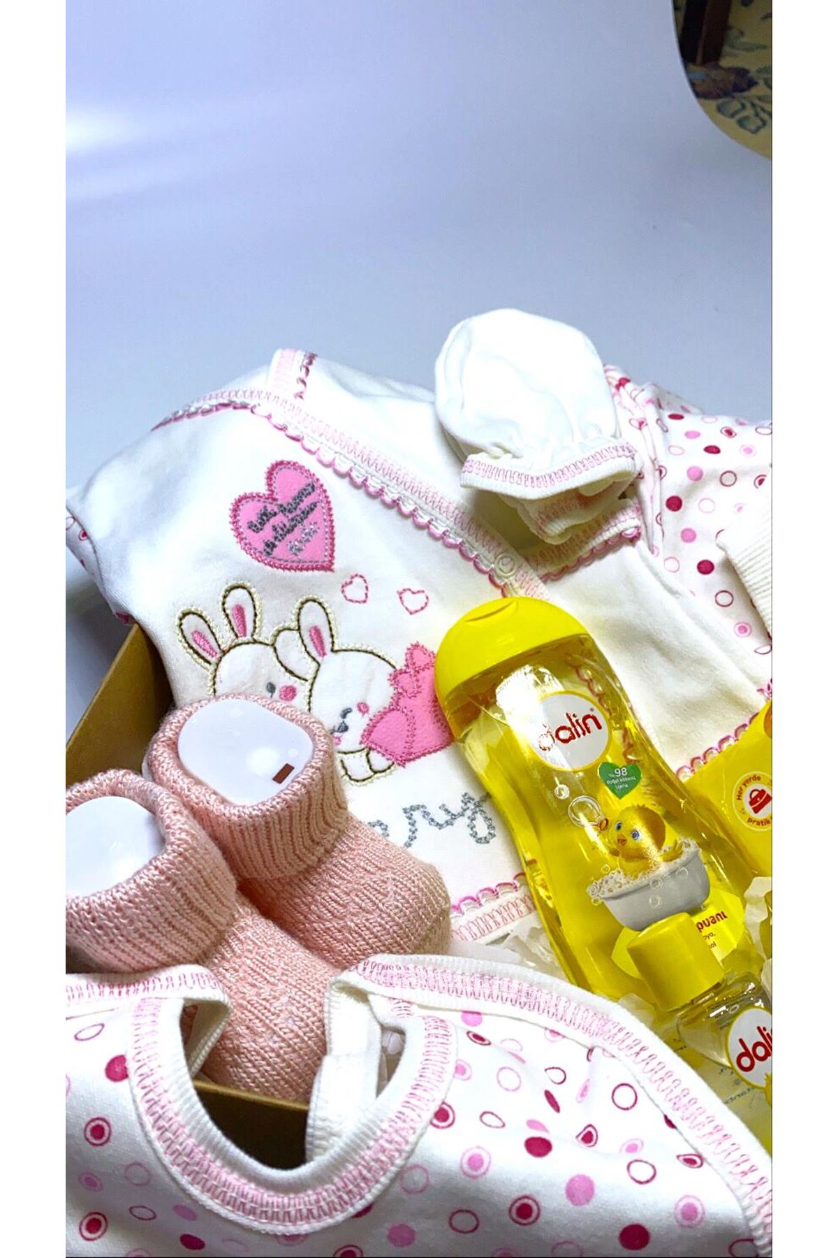 Hastane Çıkış Setli Yenidoğan Hoşgeldin Kız Bebek Hediye Hastane Çıkış Setli Yenidoğan Hoşgeldin Kız Bebek Hediye