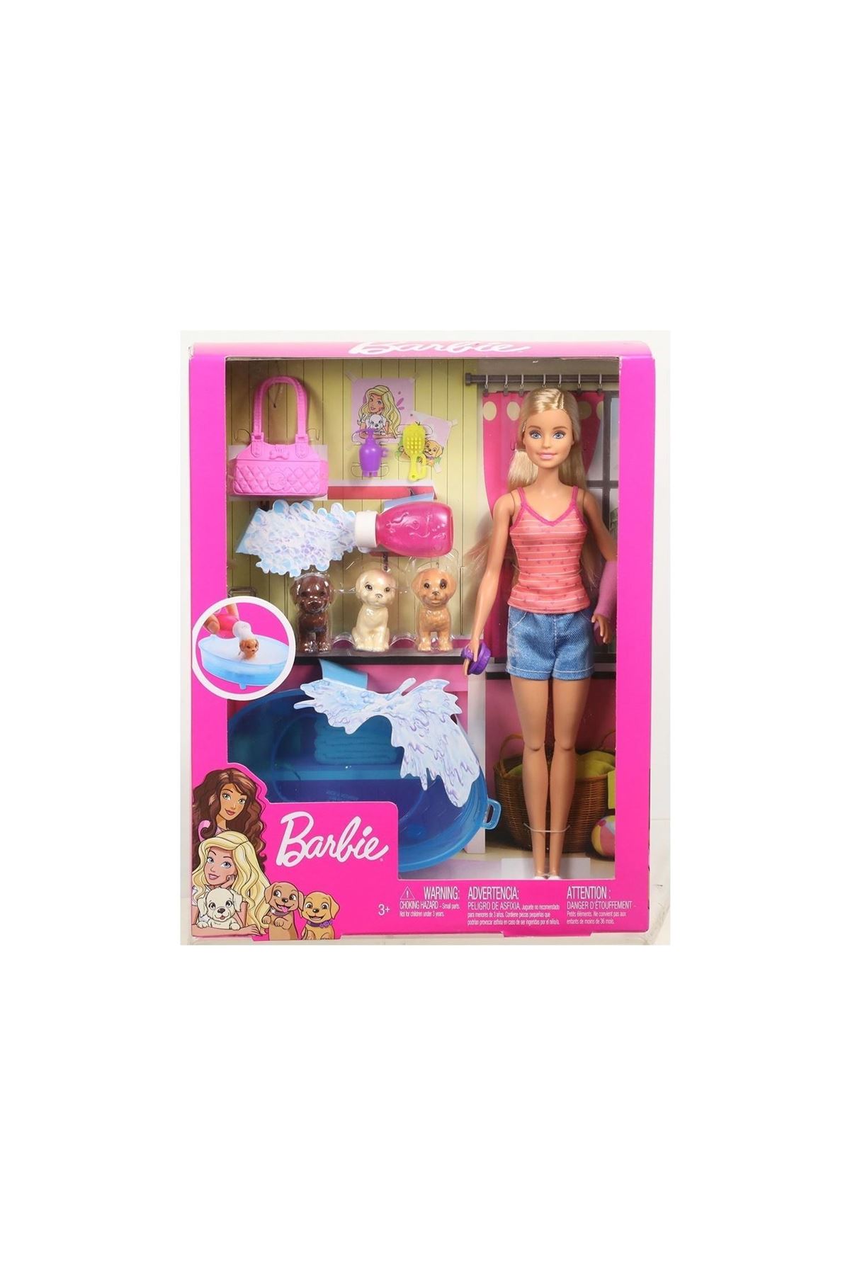 Barbie ve Köpek Banyo Keyfi GDJ37