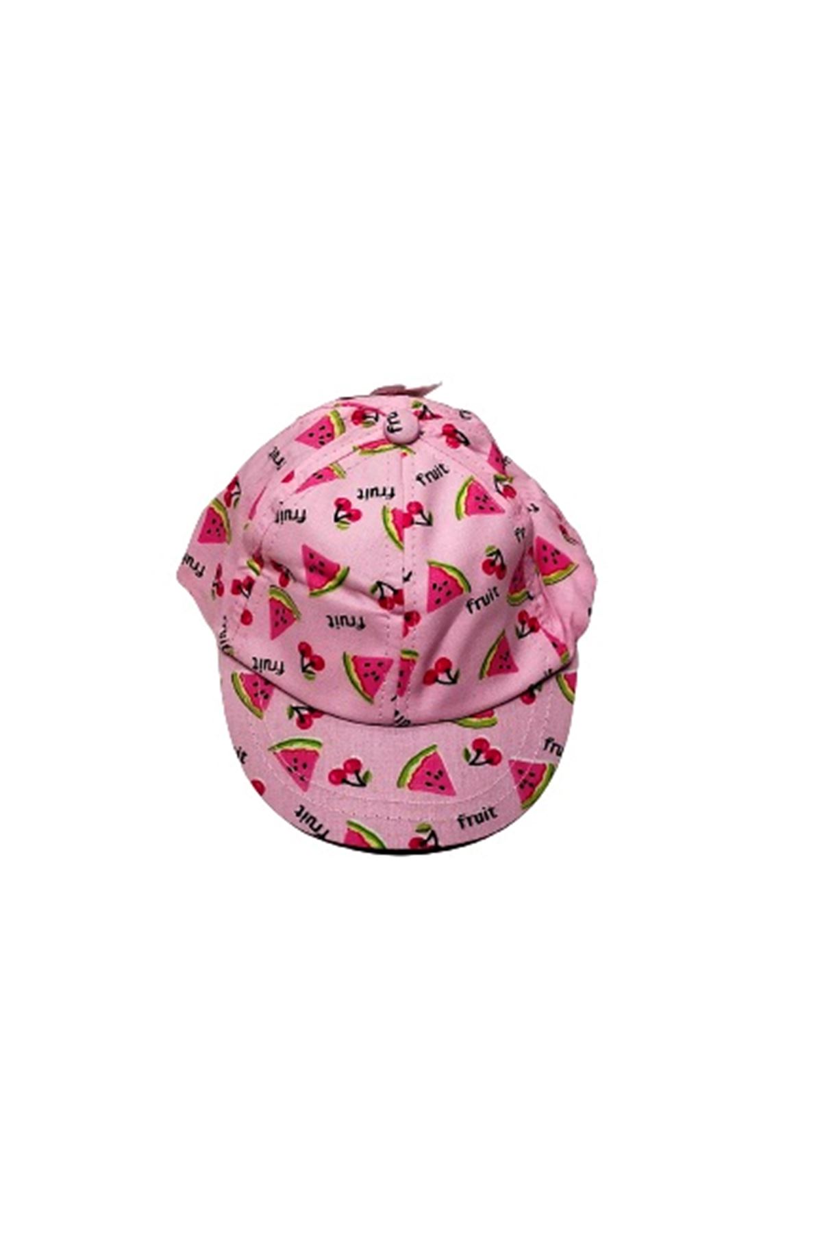 Kitti Bebe Kız Desenli Şapka (1-4 Yaş) 102501 Karışık Renkli