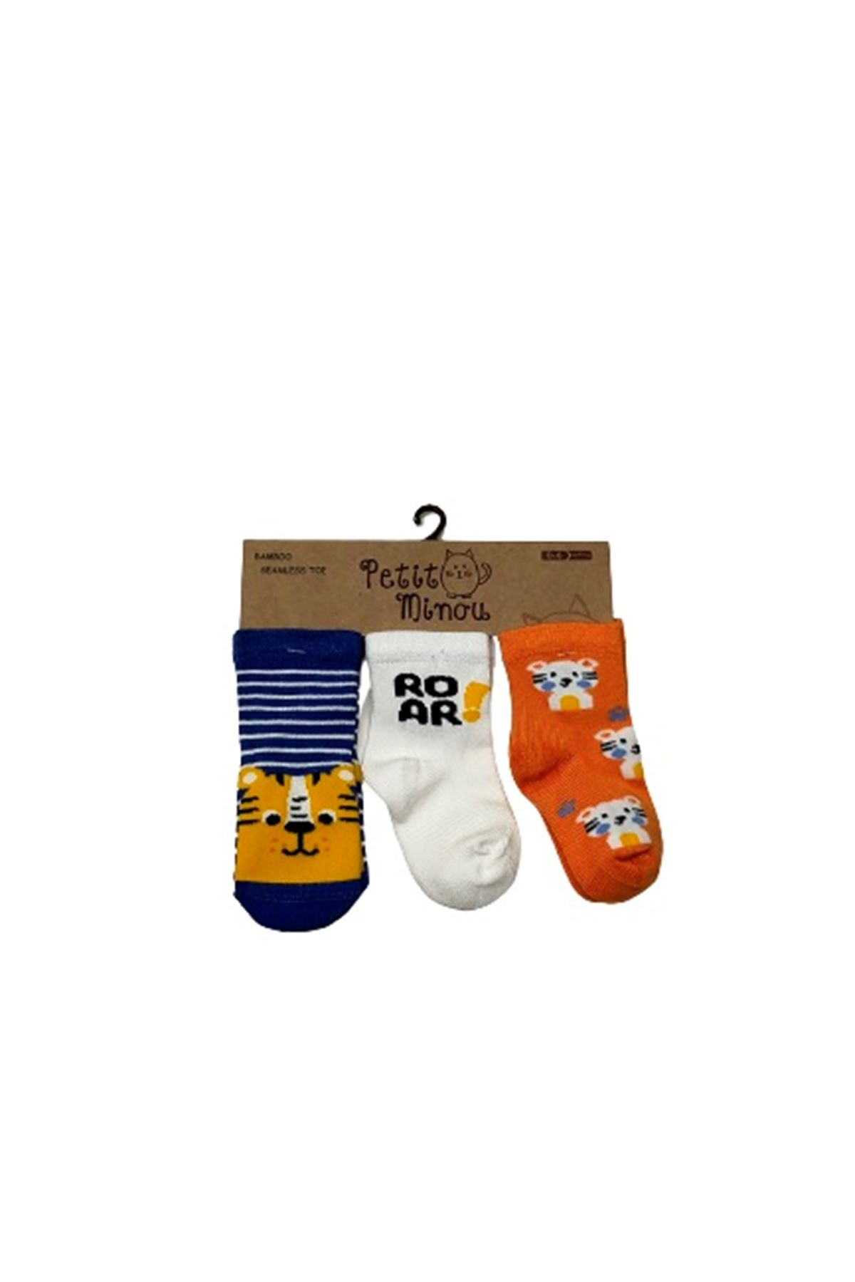 Step 3Lü Roar Soket Çorap 2160 Karışık Renkli