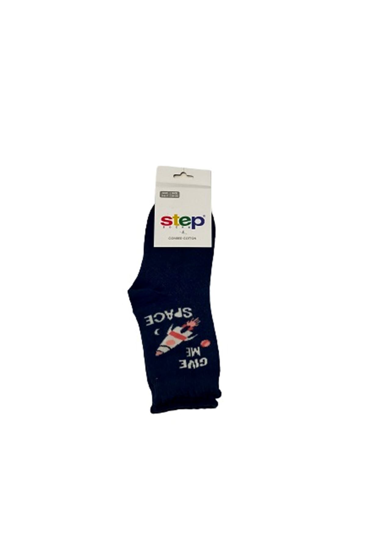 Step Space Soket Çorap 3929 Karışık Renkli