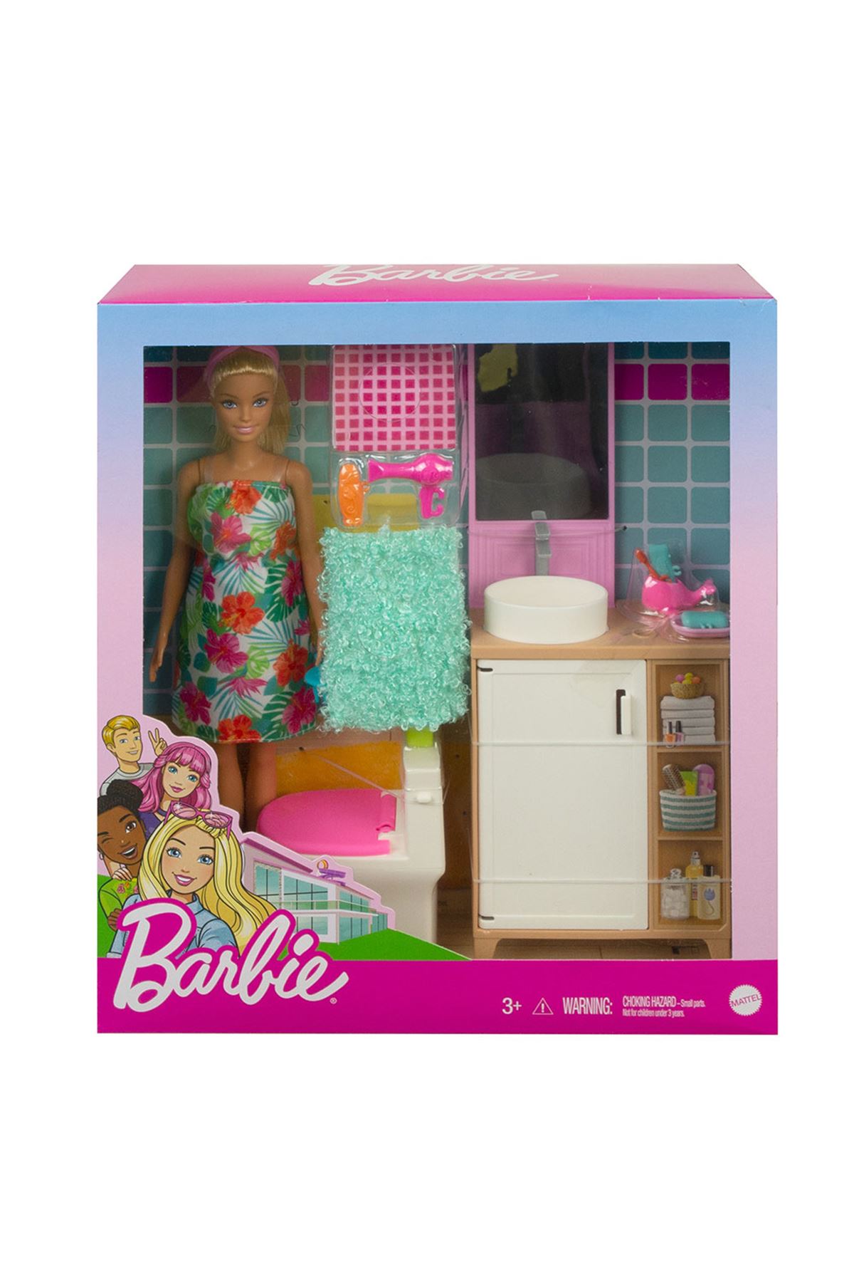 Barbie Bebek ve Oda Oyun Setleri GTD87 GRG87