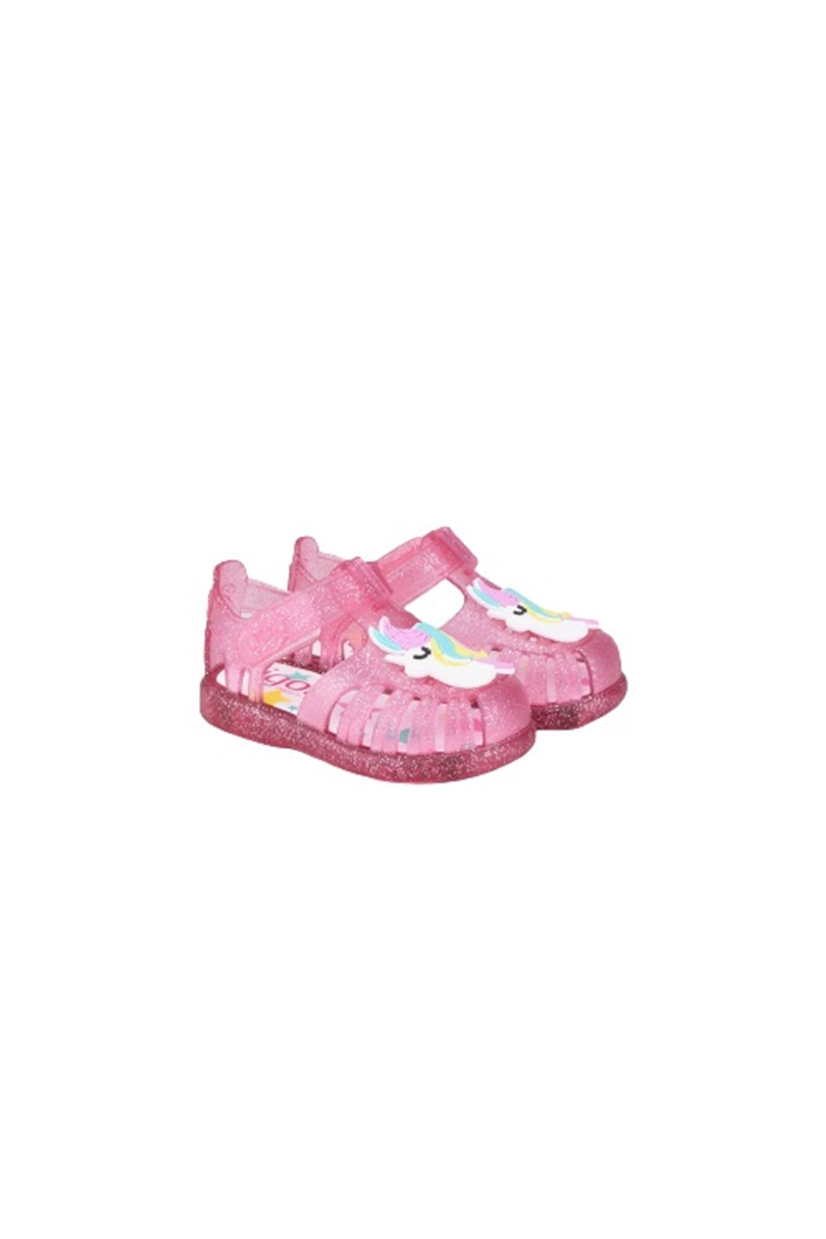 İgor Tobby Unicornio Sandalet 10279 Fucsia Glitter