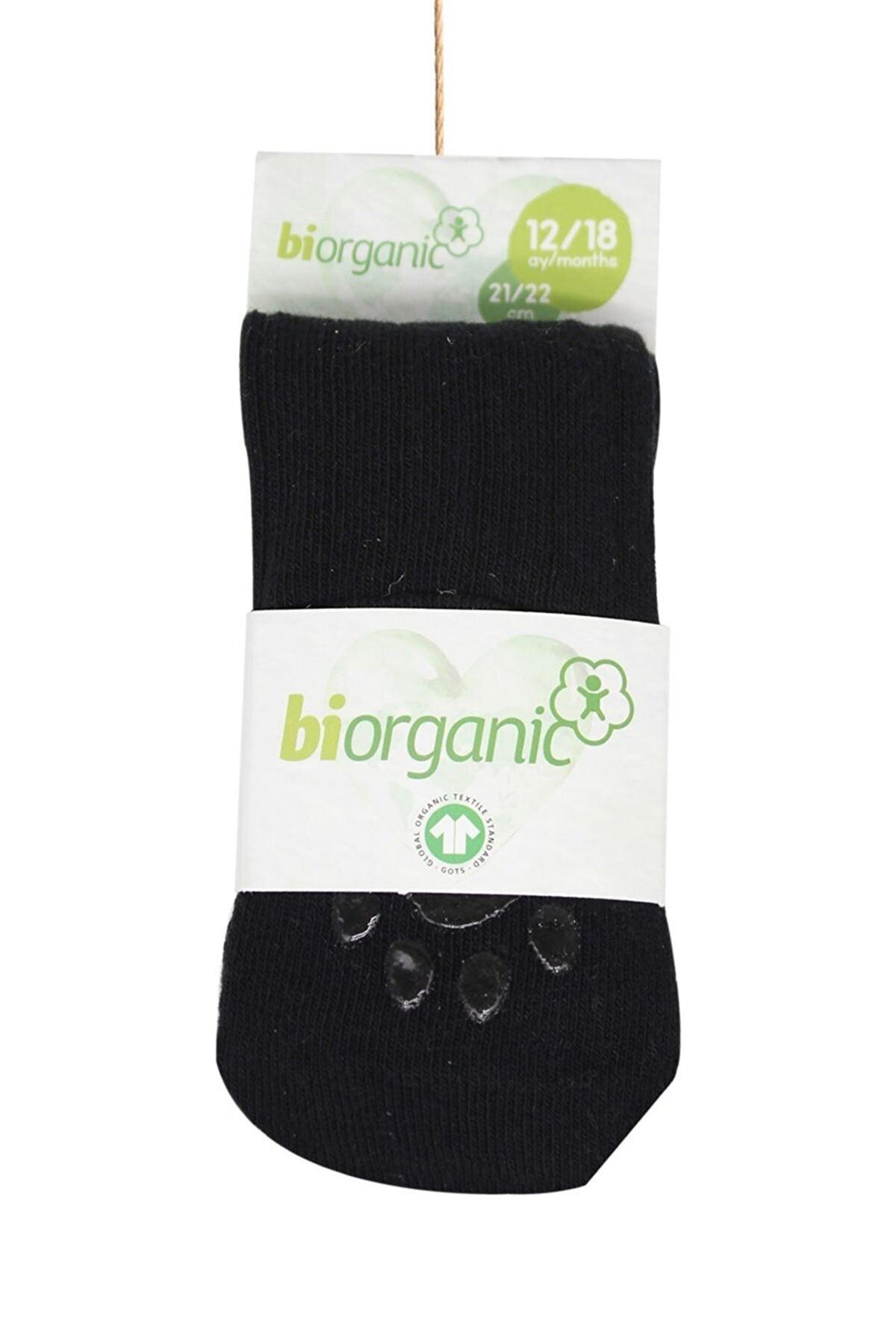 Bibaby Biorganic Kaymaz Derby Külotlu Çorap 68394 Siyah