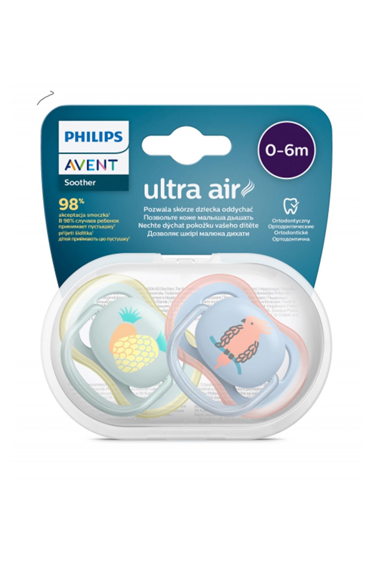 Philips Avent Ultra Air Emzik 0-6 Ay 2li Erkek