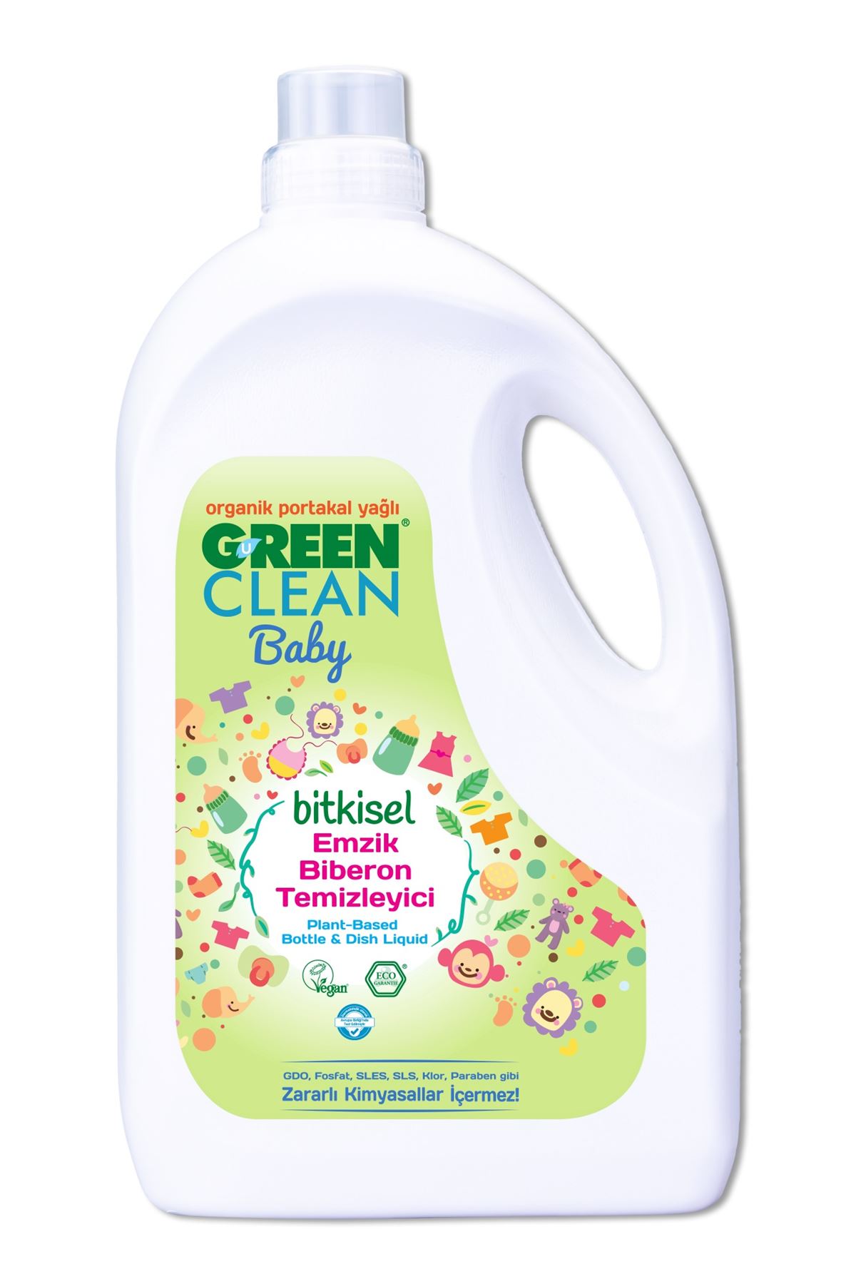 Green Clean Baby Bitkisel Emzik Biberon Temizleyici 2750ml