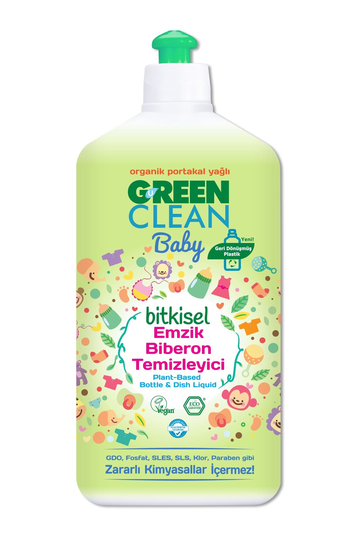 Green Clean Baby Bitkisel Emzik Biberon Temizleyici 500ml