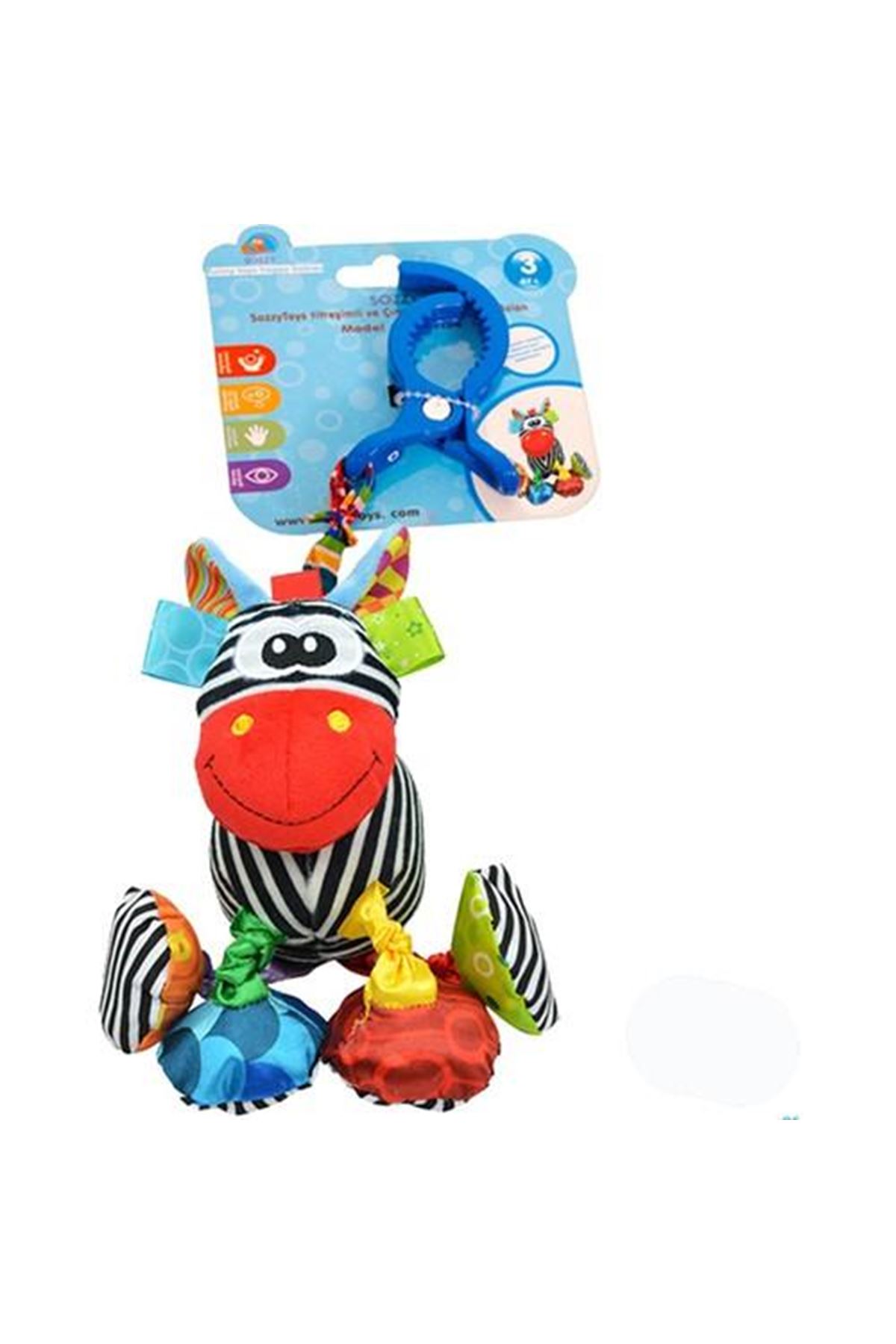 Sozzy Toys Titreşimli ve Çıngıraklı Hayvanlar Eşşek SZY153