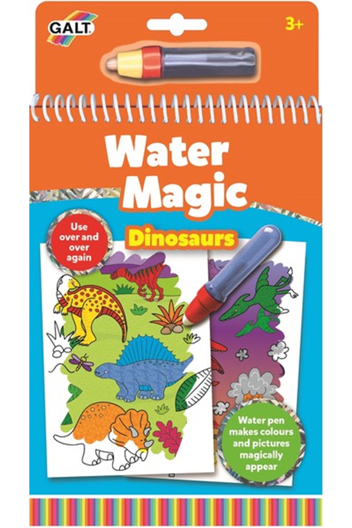Galt Water Magic Sihirli Kitap Dinozorlar 3 Yaş+