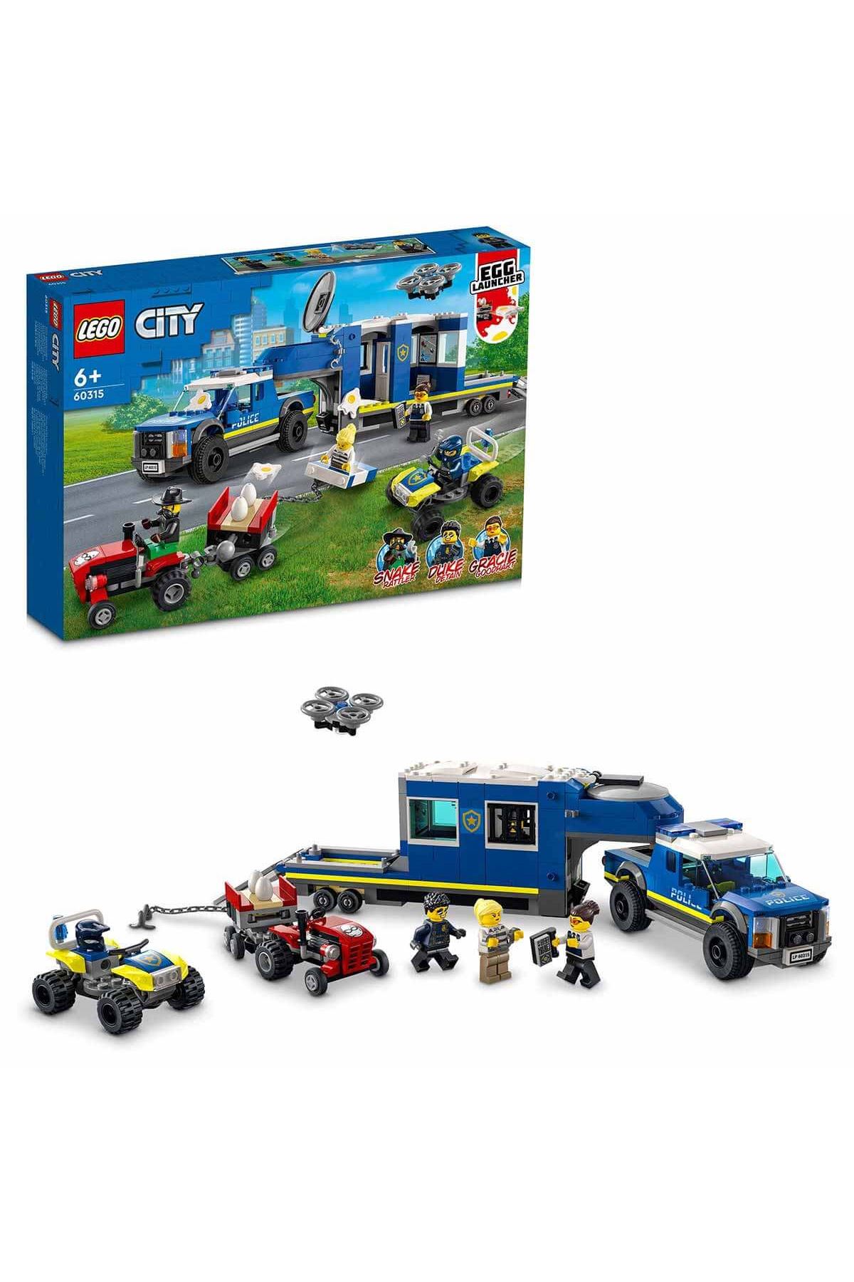 Lego City Polis Mobil Komuta Kamyonu 60315