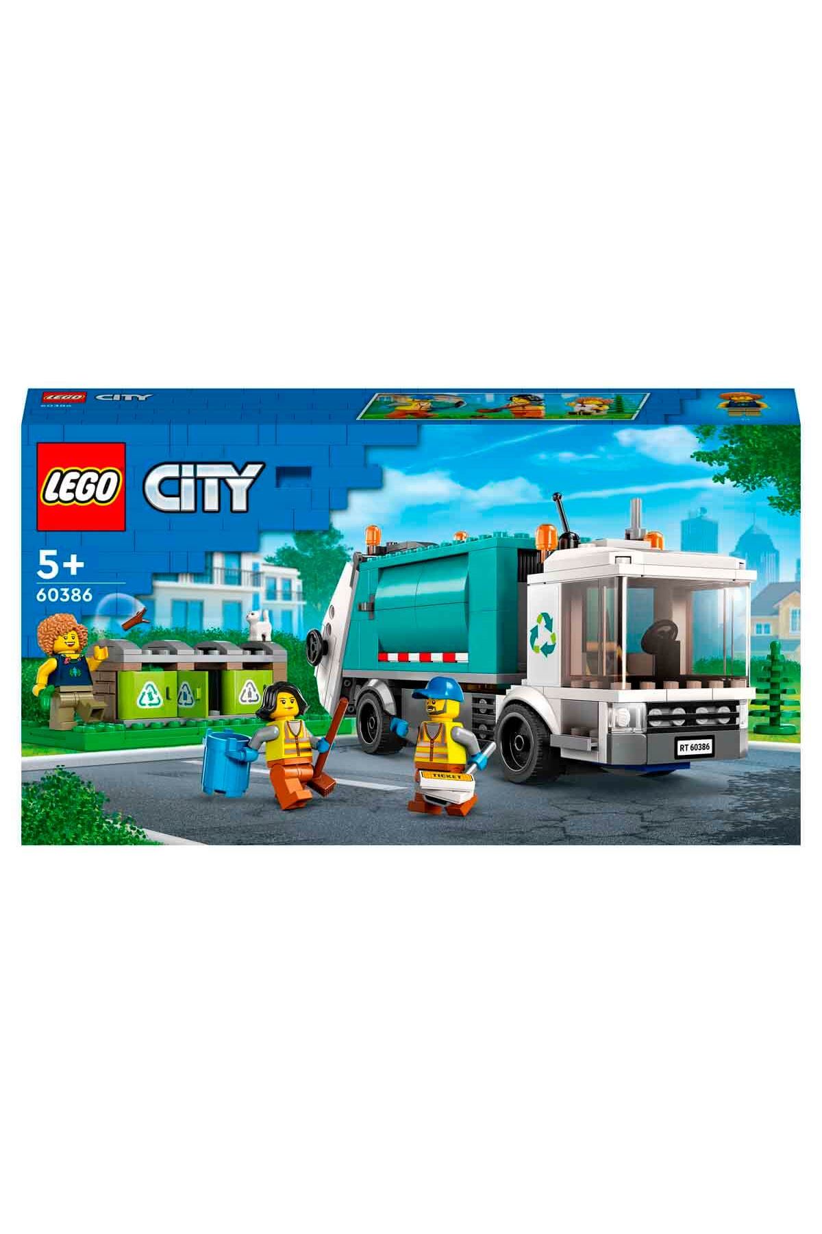 Lego City Geri Dönüşüm Kamyonu 60386
