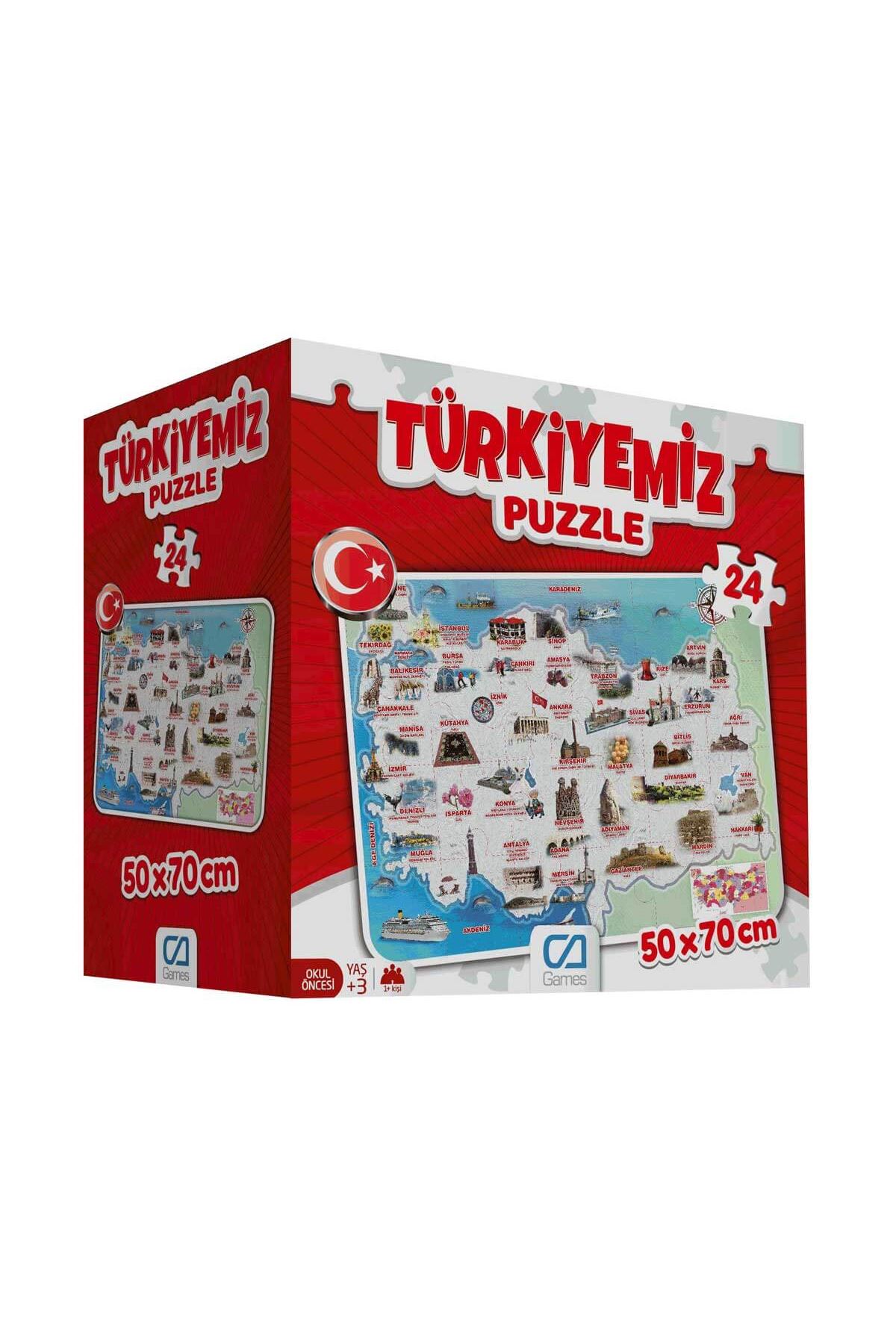 Games Türkiyemiz Puzzle 24 Parça 5079