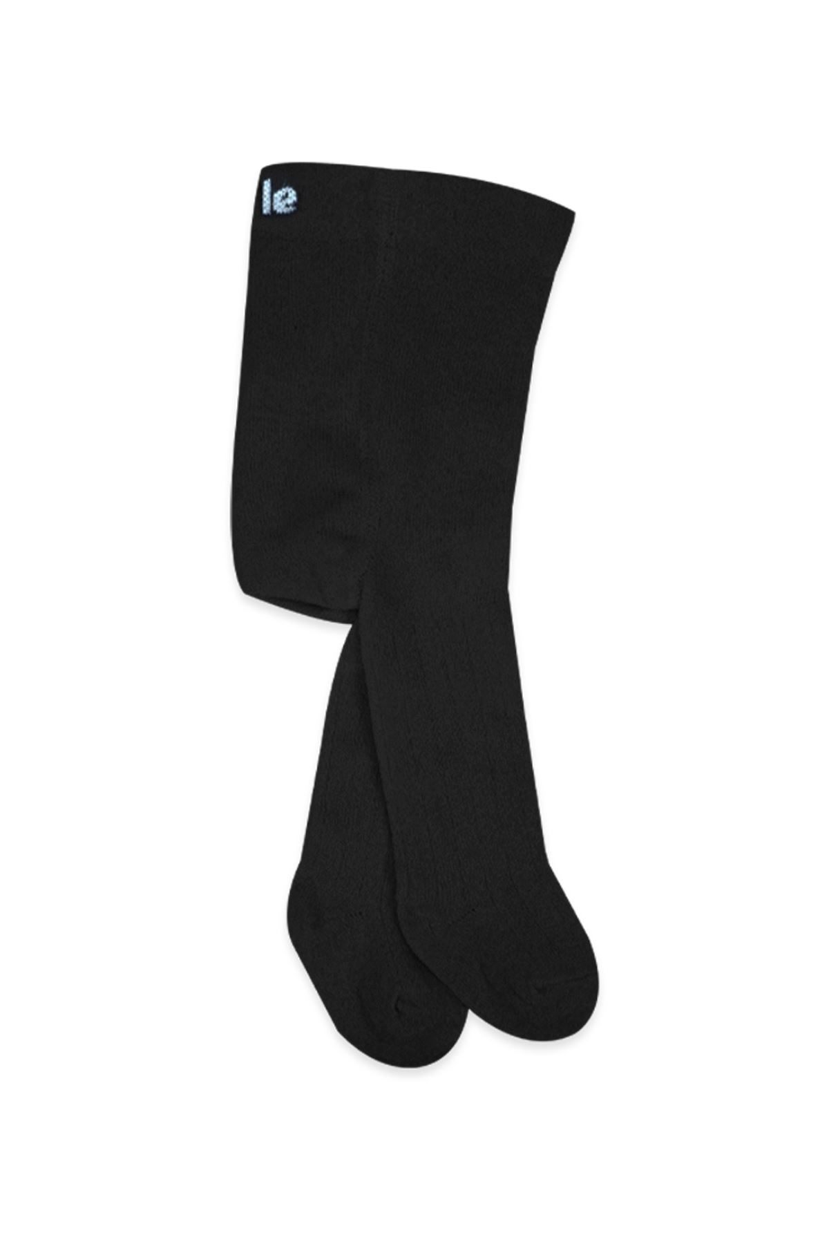 Bistyle Basic Penye Tekli Külotlu Çorap BS1000 Siyah