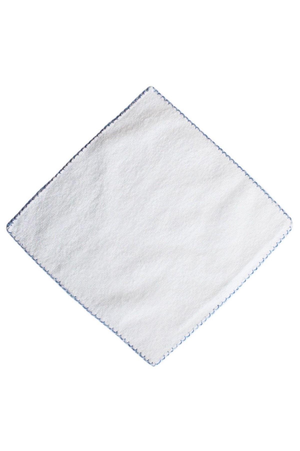 Mavi Sarı Renkli 6'lı Havlu Mendil