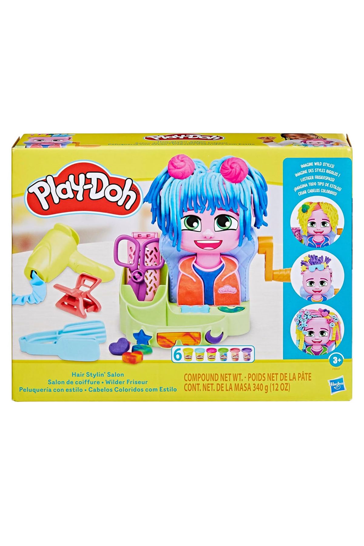 Play-Doh Renkli Kuaför Salonu F8807