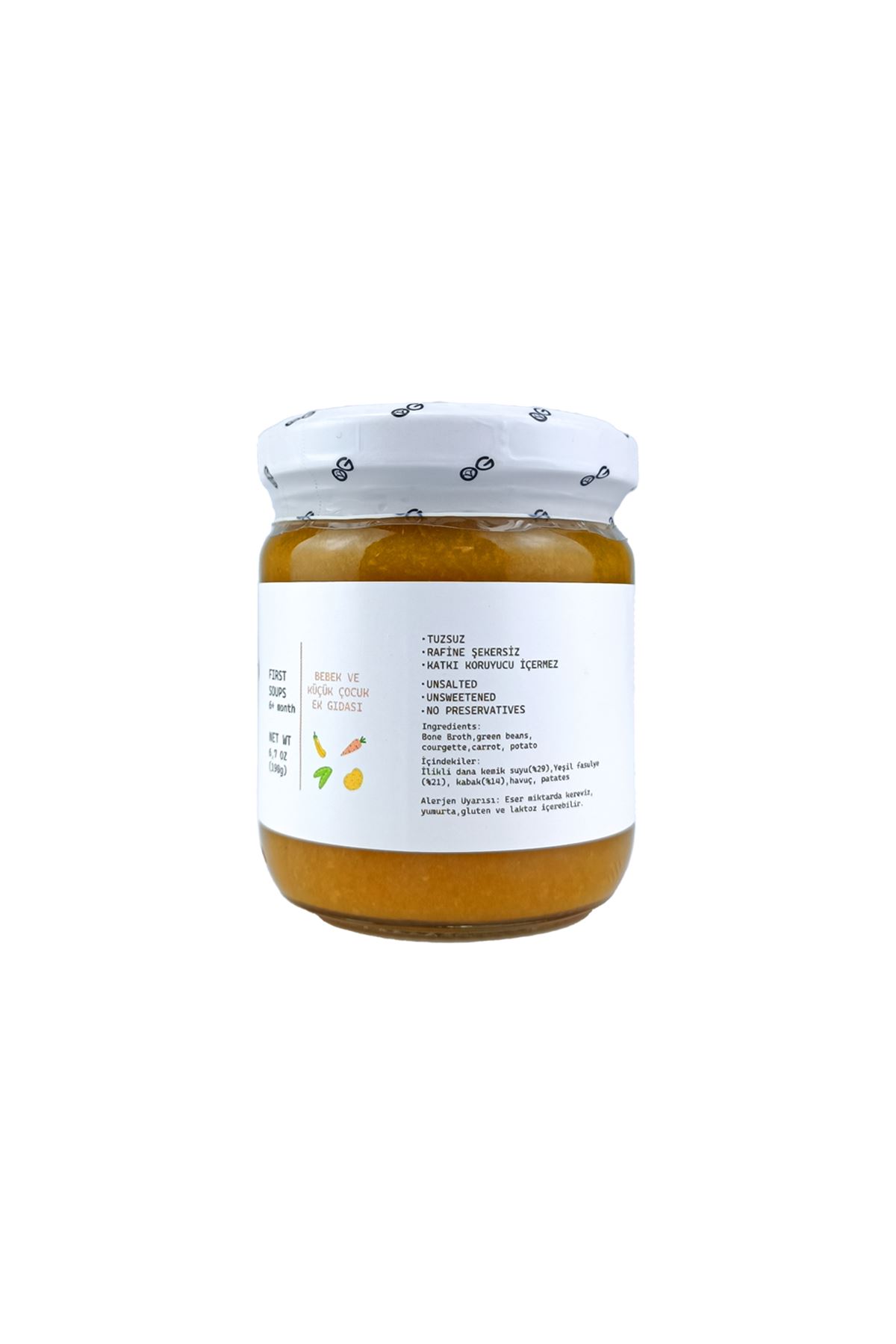 OG Natural Kemik Sulu Sebze Çorbası 190 Gr