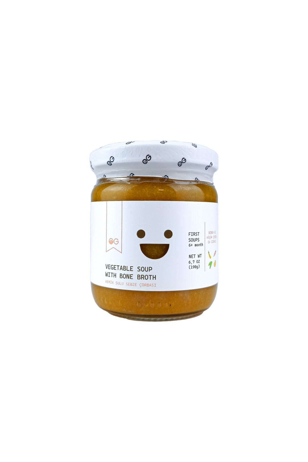 OG Natural Kemik Sulu Sebze Çorbası 190 Gr