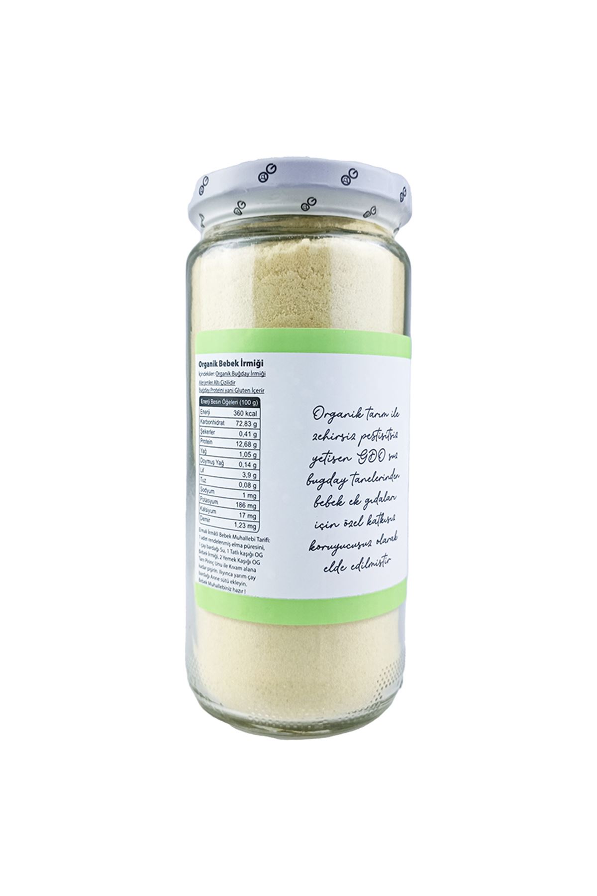 OG Natural Organik Bebek İrmiği 330 Gr