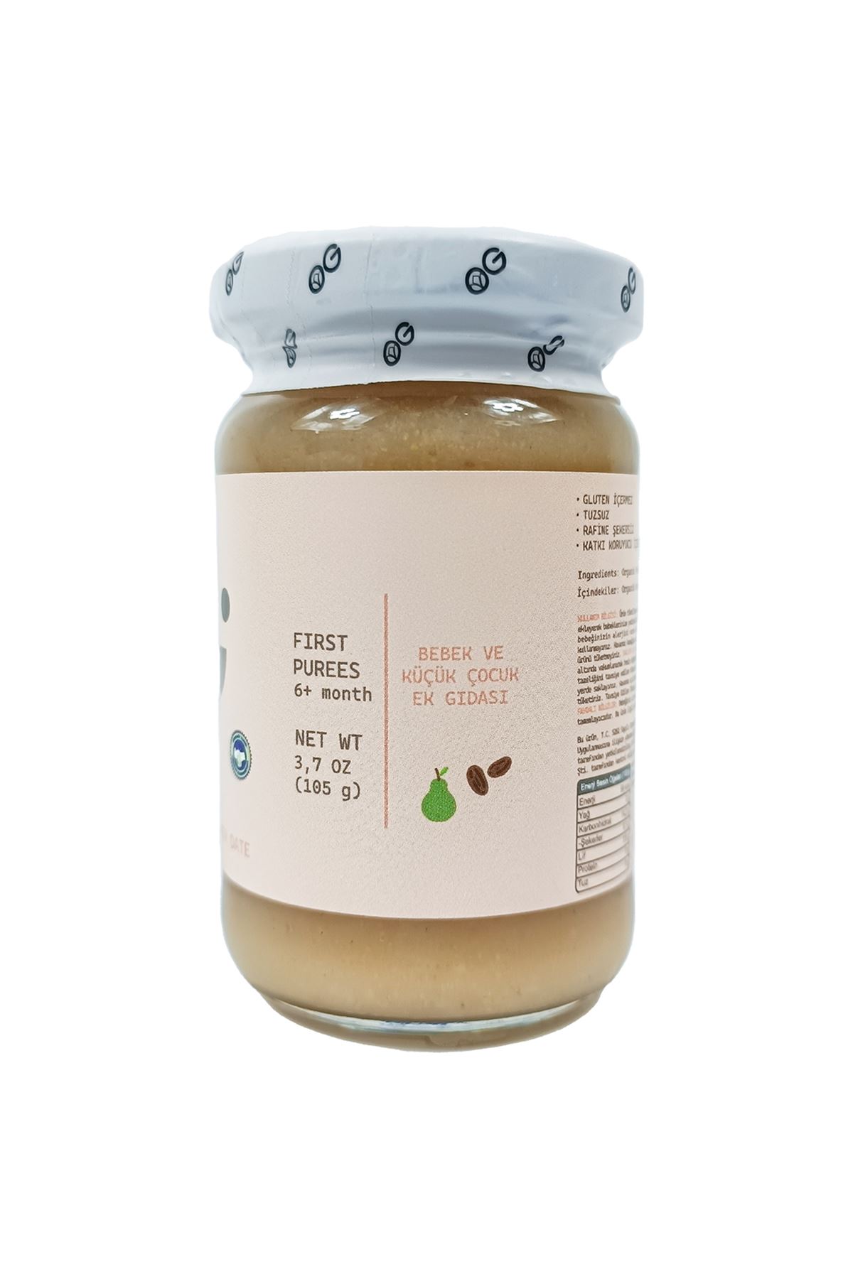 OG Natural Organik Armut Püresi 100 Gr
