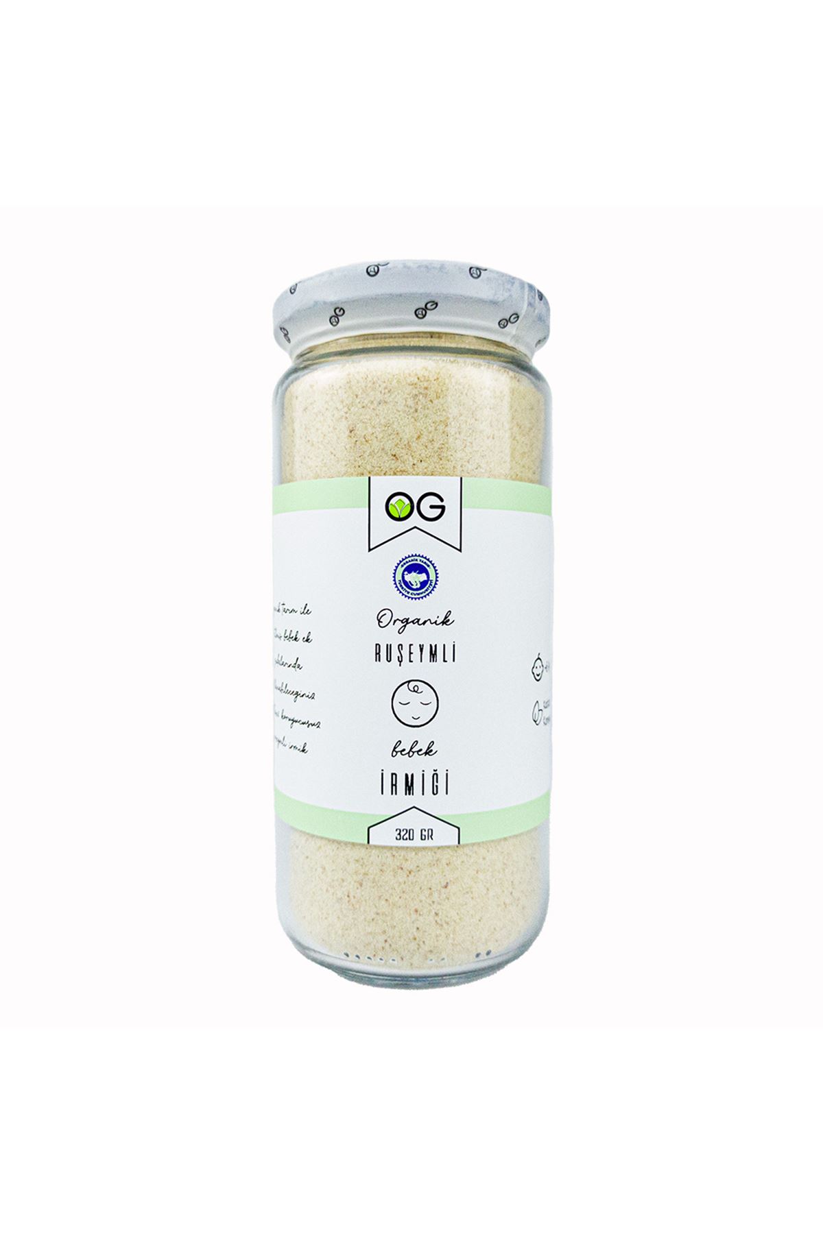 OG Natural Organik Ruşeymli Bebek İrmiği 320 Gr