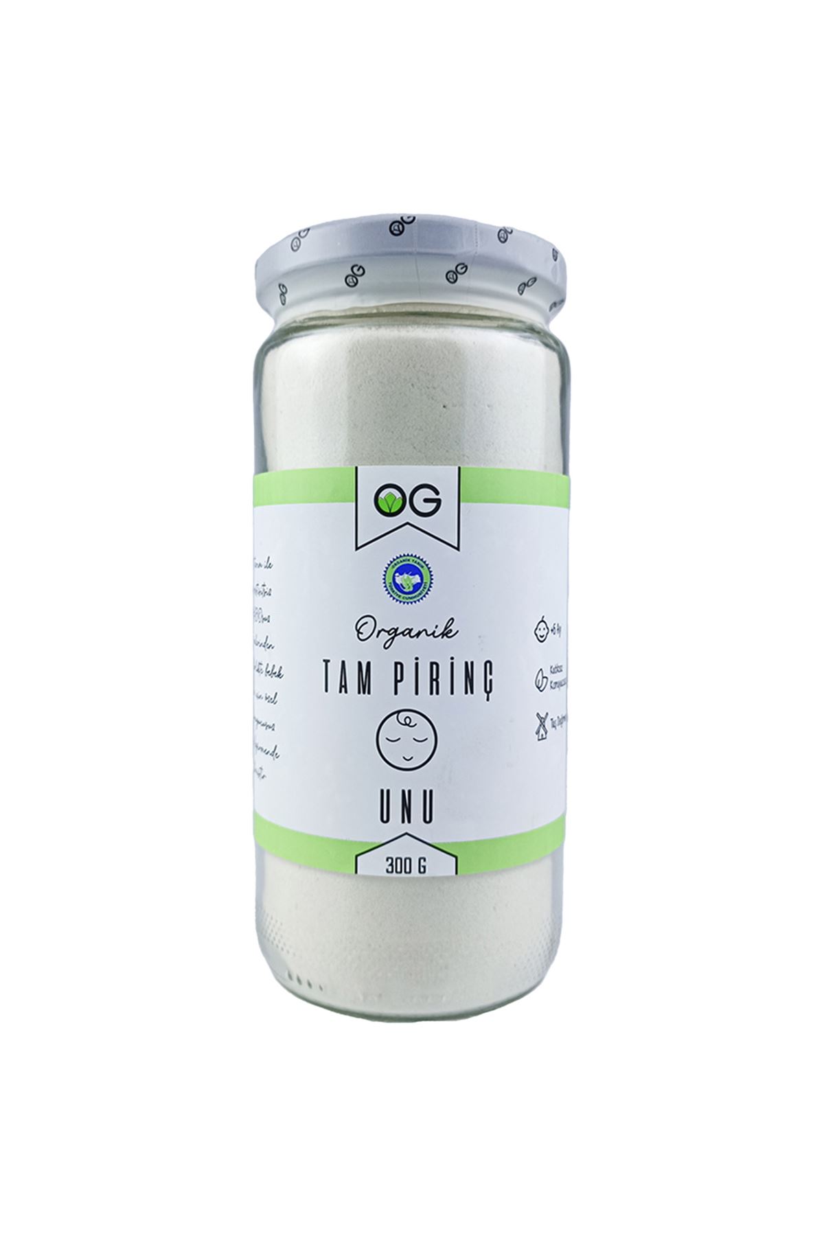 OG Natural Organik Tam Pirinç Unu 300 Gr