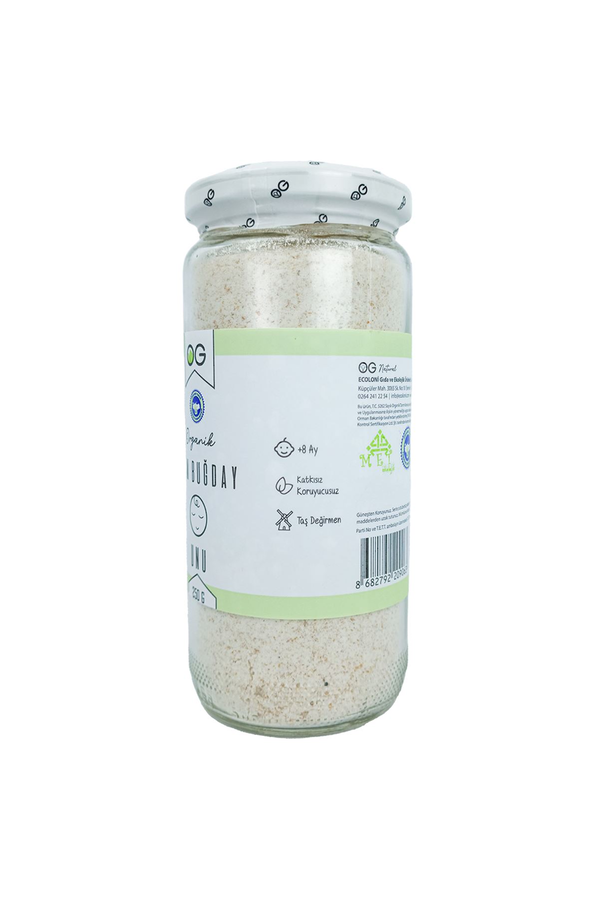 OG Natural Tam Buğday Unu 250 Gr