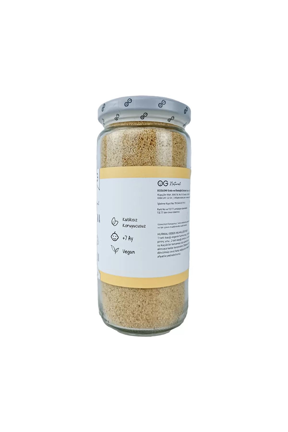 OG Natural Hurma Tozu 200 Gr