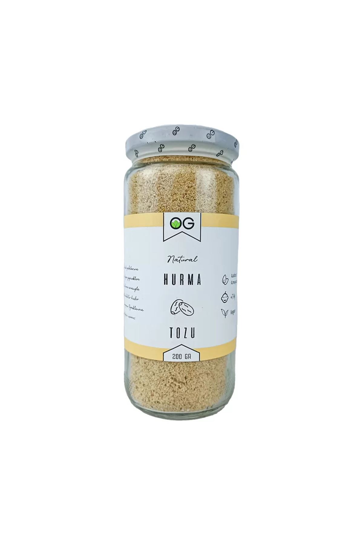 OG Natural Hurma Tozu 200 Gr