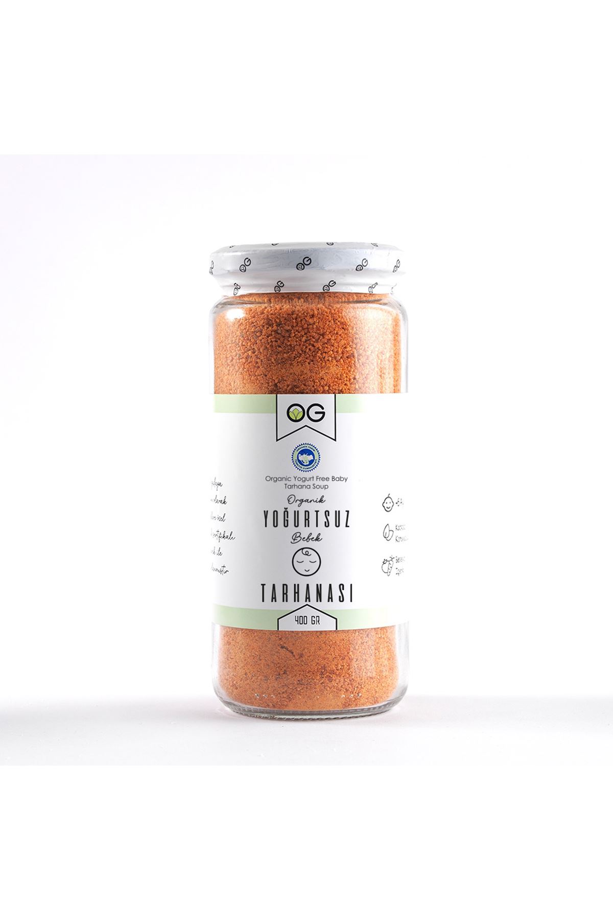 OG Natural Organik Yoğurtsuz Bebek Tarhanası 400 Gr