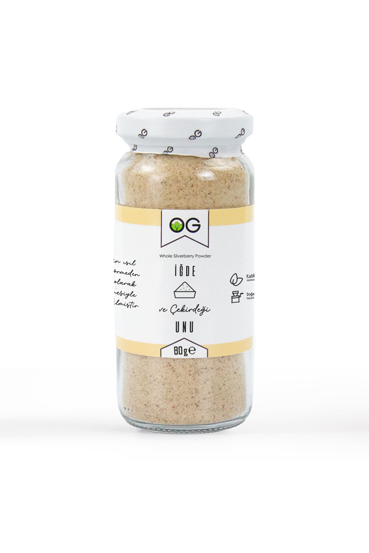 OG Natural İğde ve Çekirdeği Unu 80 Gr