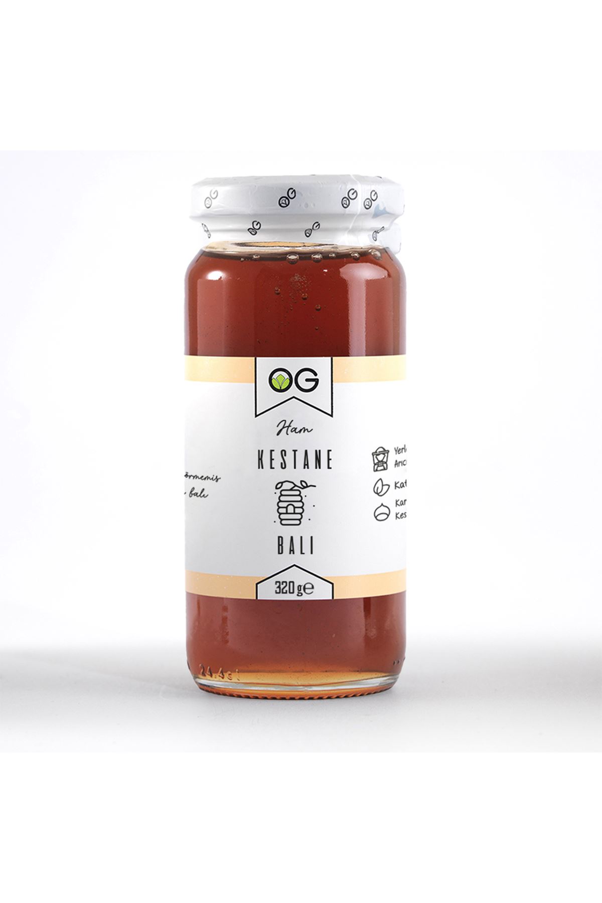OG Natural Ham Kestane Balı 320 Gr
