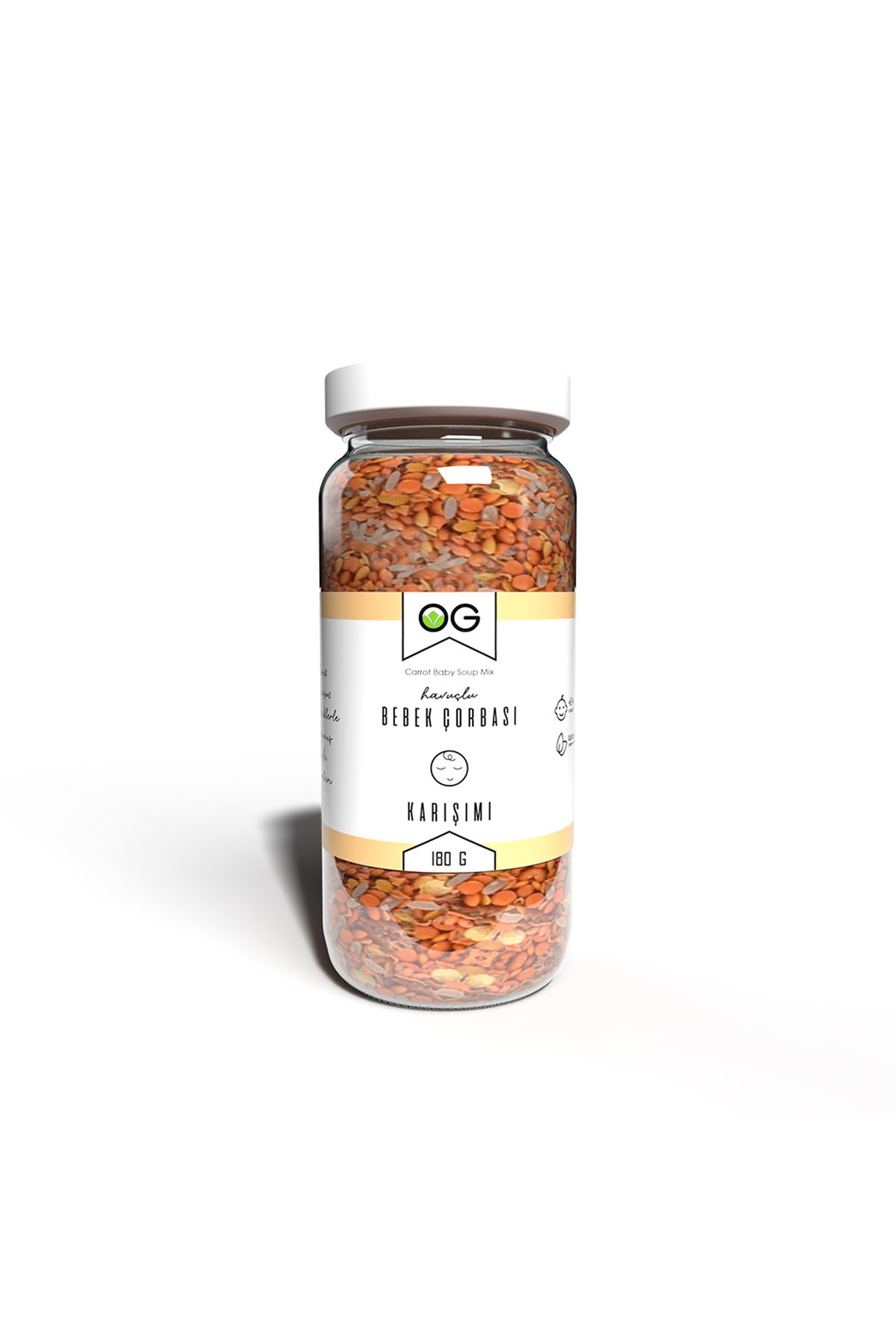 OG Natural Havuçlu Bebek Çorbası 180 Gr