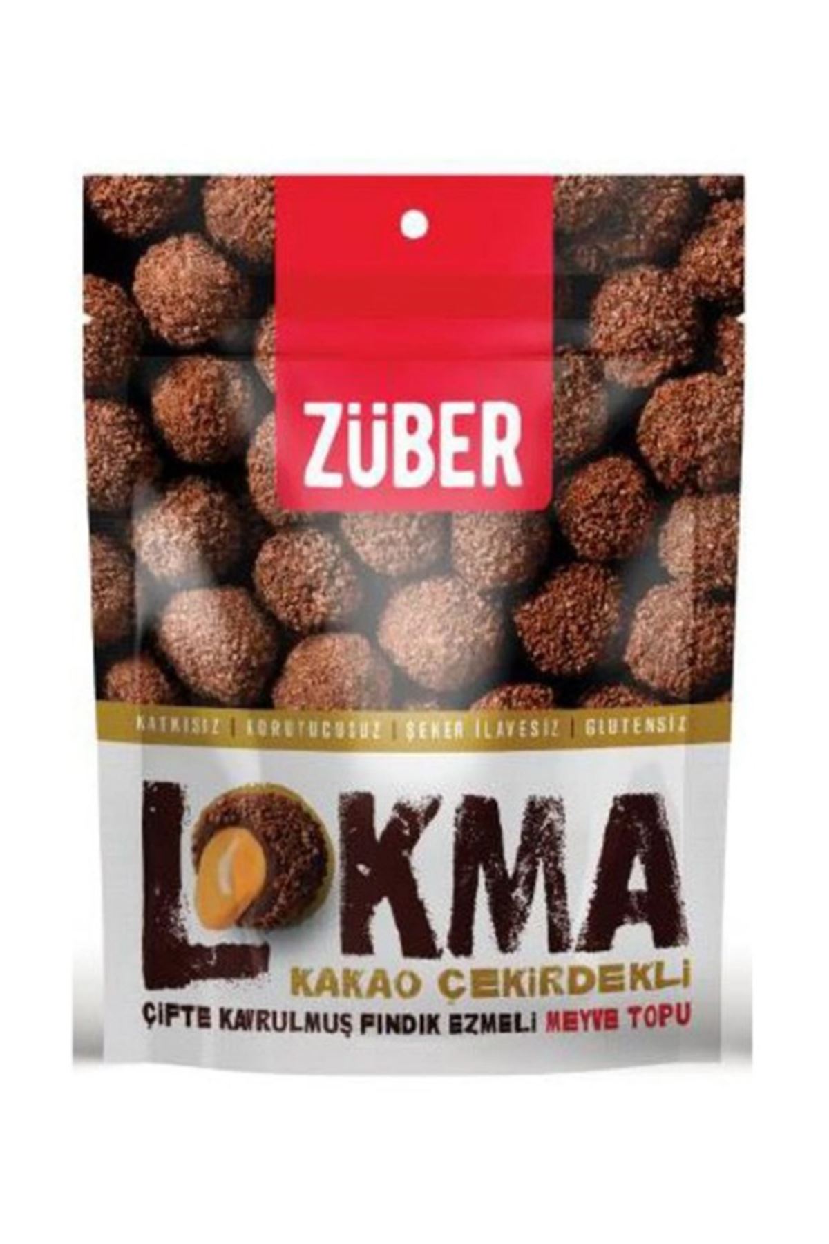 Züber Lokma Meyve Topu 96 Gr Kakaolu
