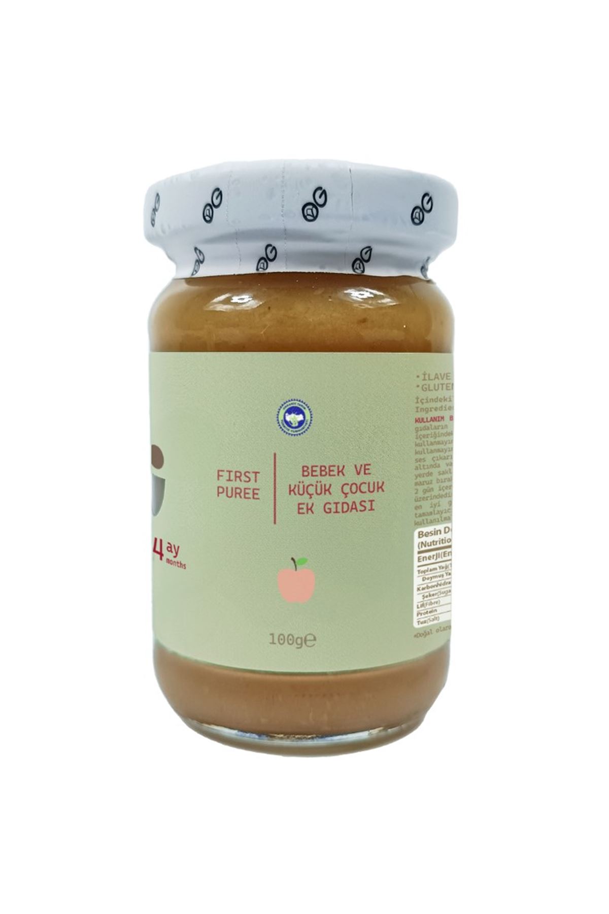 OG Natural Organik Elma Ayva Püresi 100 Gr