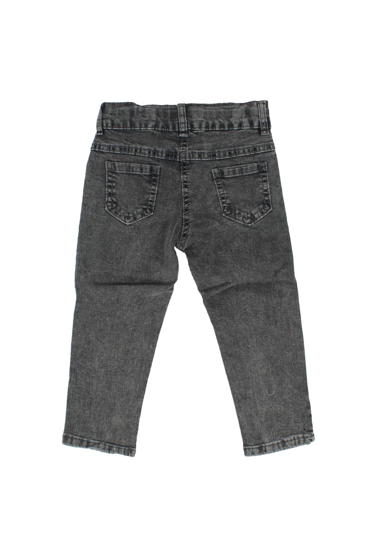 Kız Çocuk Pembe Ceket Siyah Kot Pantolonlu Badili Takım 3'lü Takım