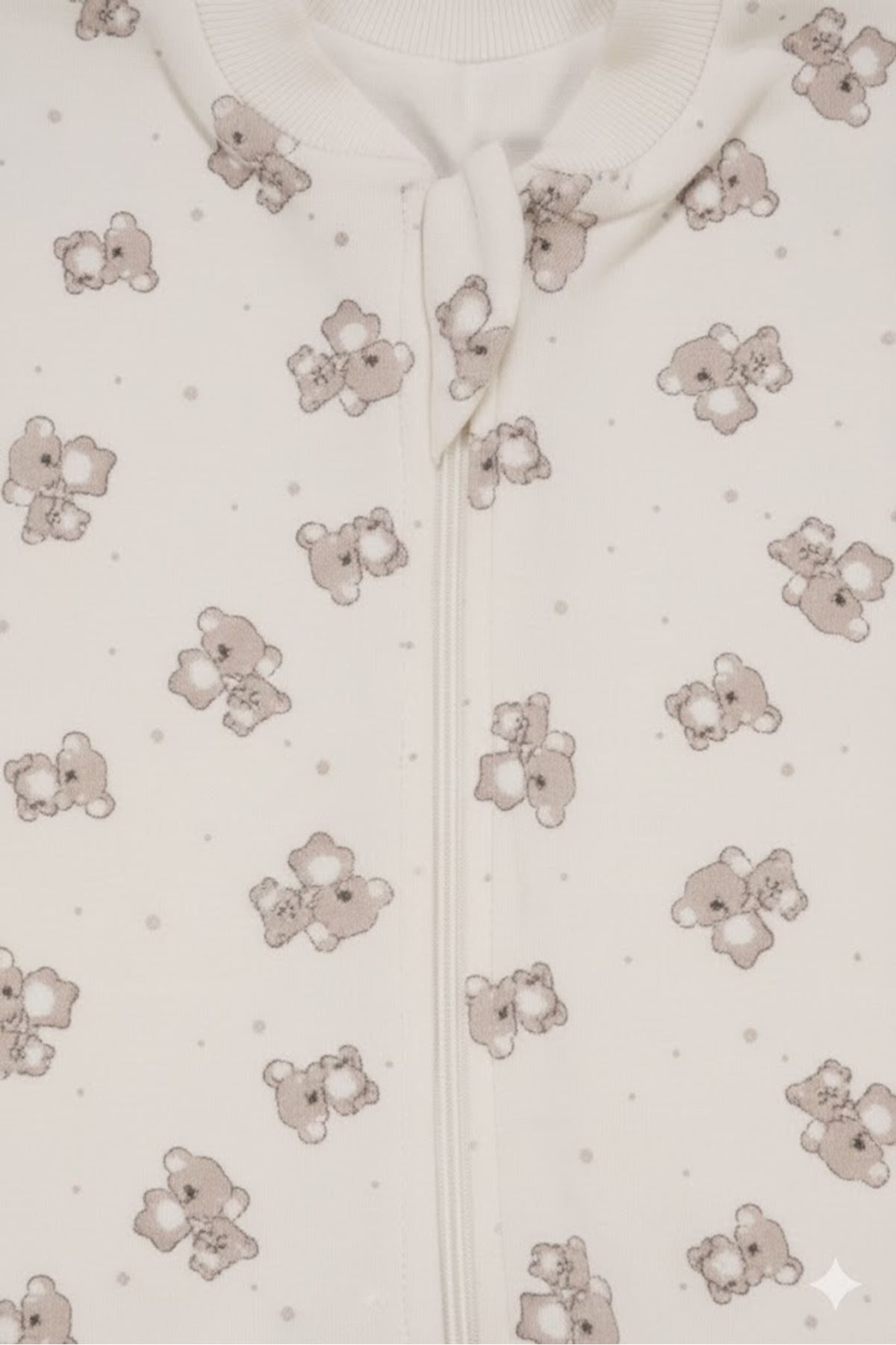 Unisex Ekru Koala Desenli Uyku Tulumu 1.5 Tog Uyku Tulumu