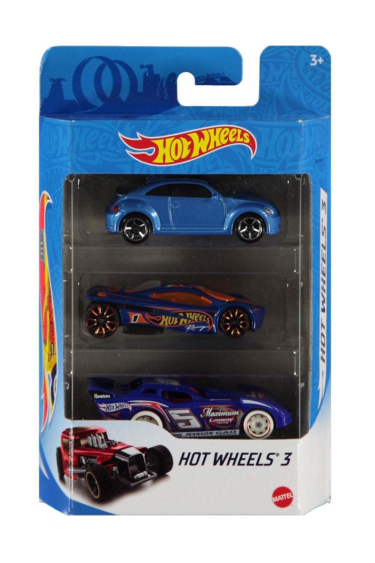 Hot Wheels 3Lü Araba Seti K5904