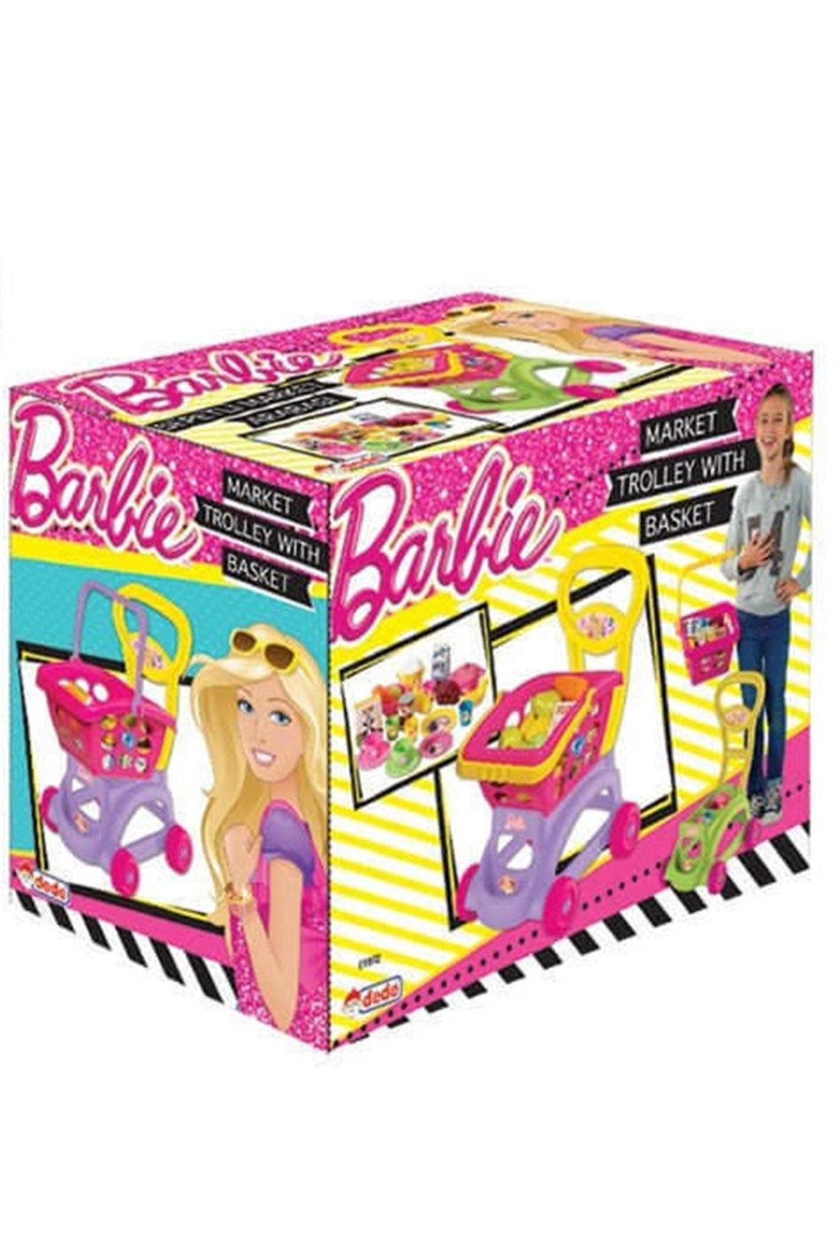 Dede Barbie Sepetli Market Arabası 01972