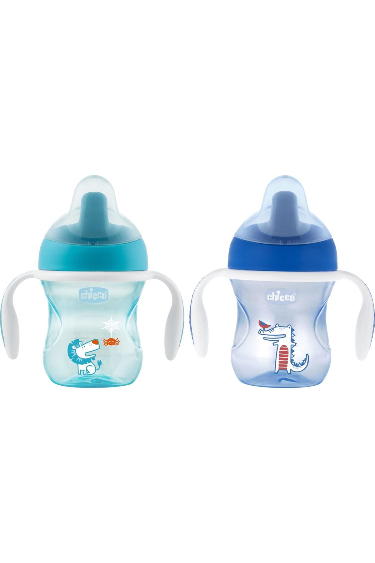 Chicco Yarı Yumuşak Uçlu Alıştırma Bardağı 6 Ay+ Kız