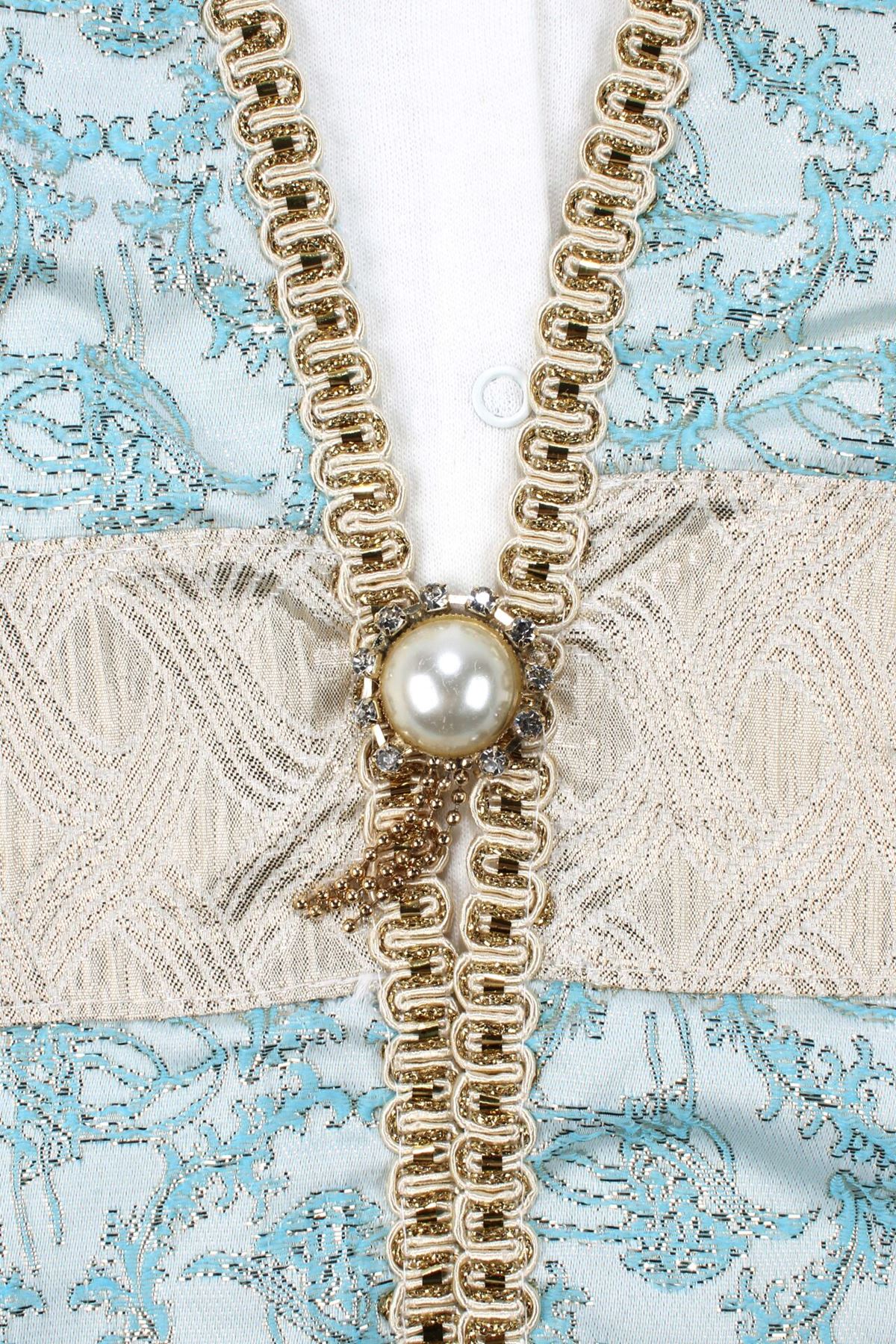 Erkek Bebek Mavi Gold Şehzade Mevlüt Tulumu