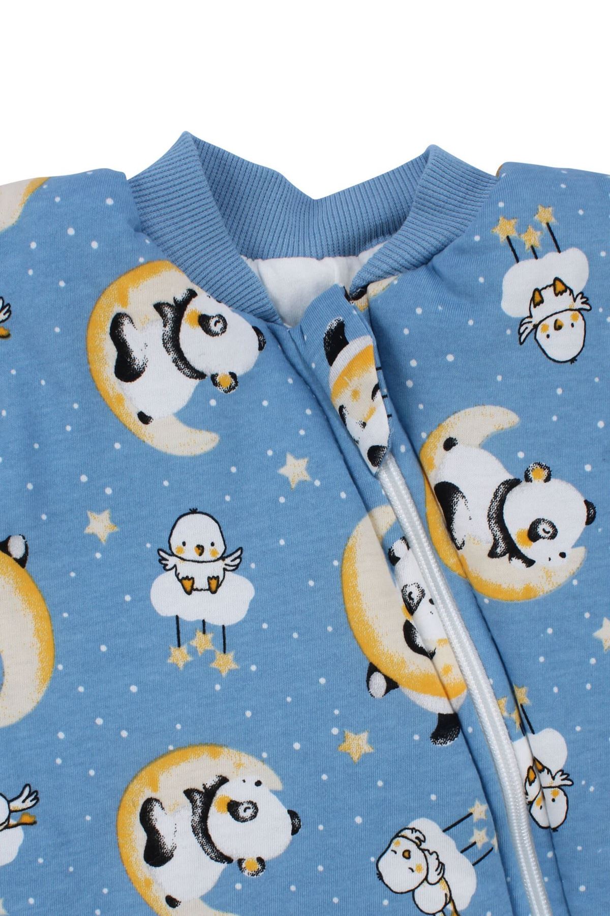 Erkek Çocuk Mavi Panda Desenli Uyku Tulumu 2.5 TOG
