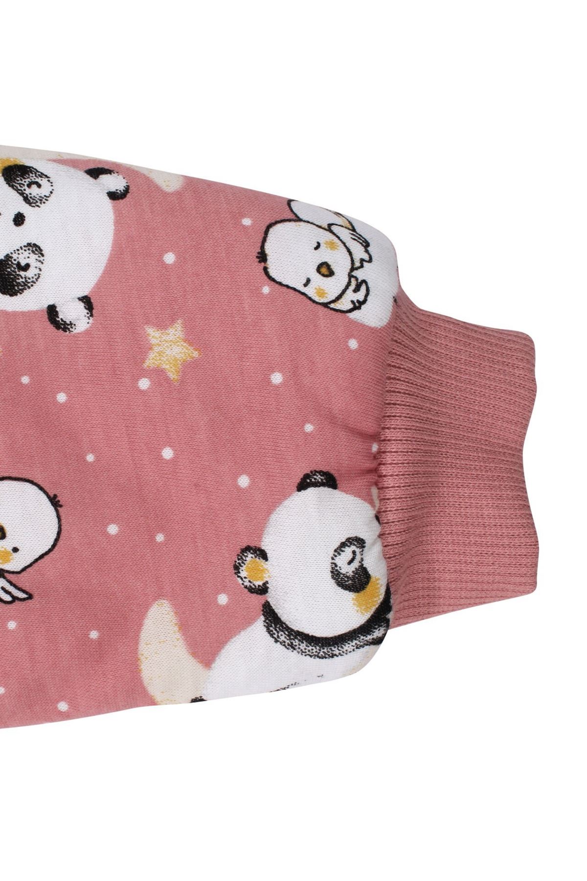 Kız Çocuk Pembe Panda Desenli Uyku Tulumu 2.5 TOG
