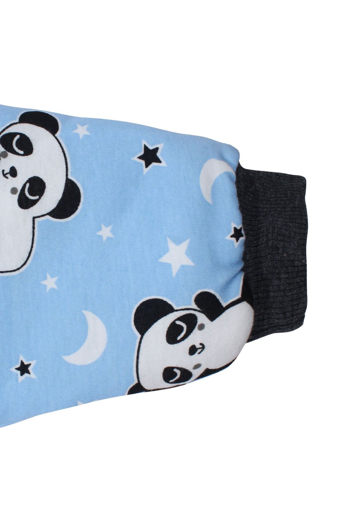 Erkek Çocuk Mavi Panda Yıldız Desenli Uyku Tulumu 2.5 TOG