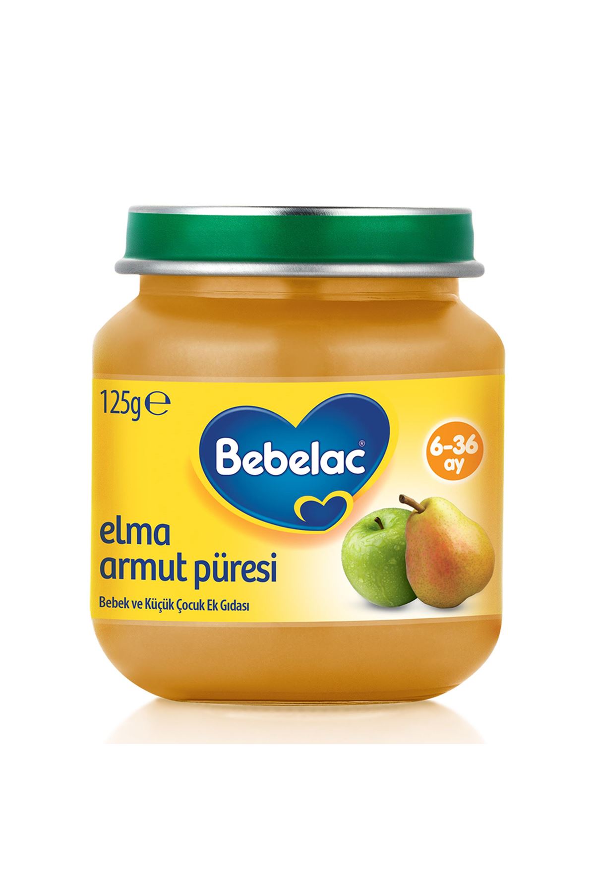 Bebelac Elma Armut Püresi Kavanoz Maması 125 Gr