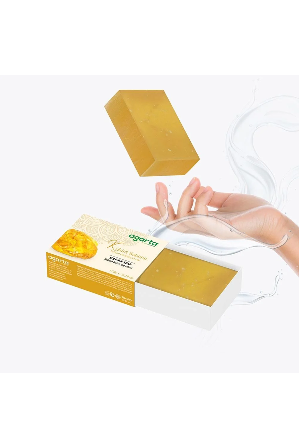 Agarta El Yapımı Güzellik Sabunu 150 Gr Kükürt