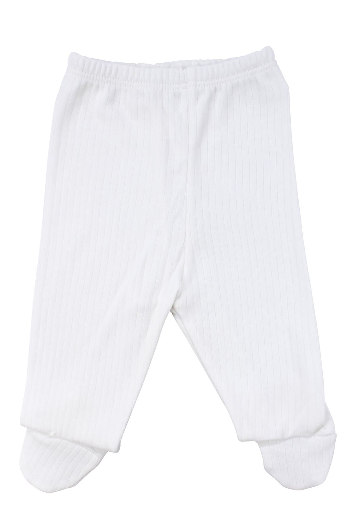 Unisex Ekru Raporlu Superbaby Nakışlı 5 Parça Hastane Çıkış Seti