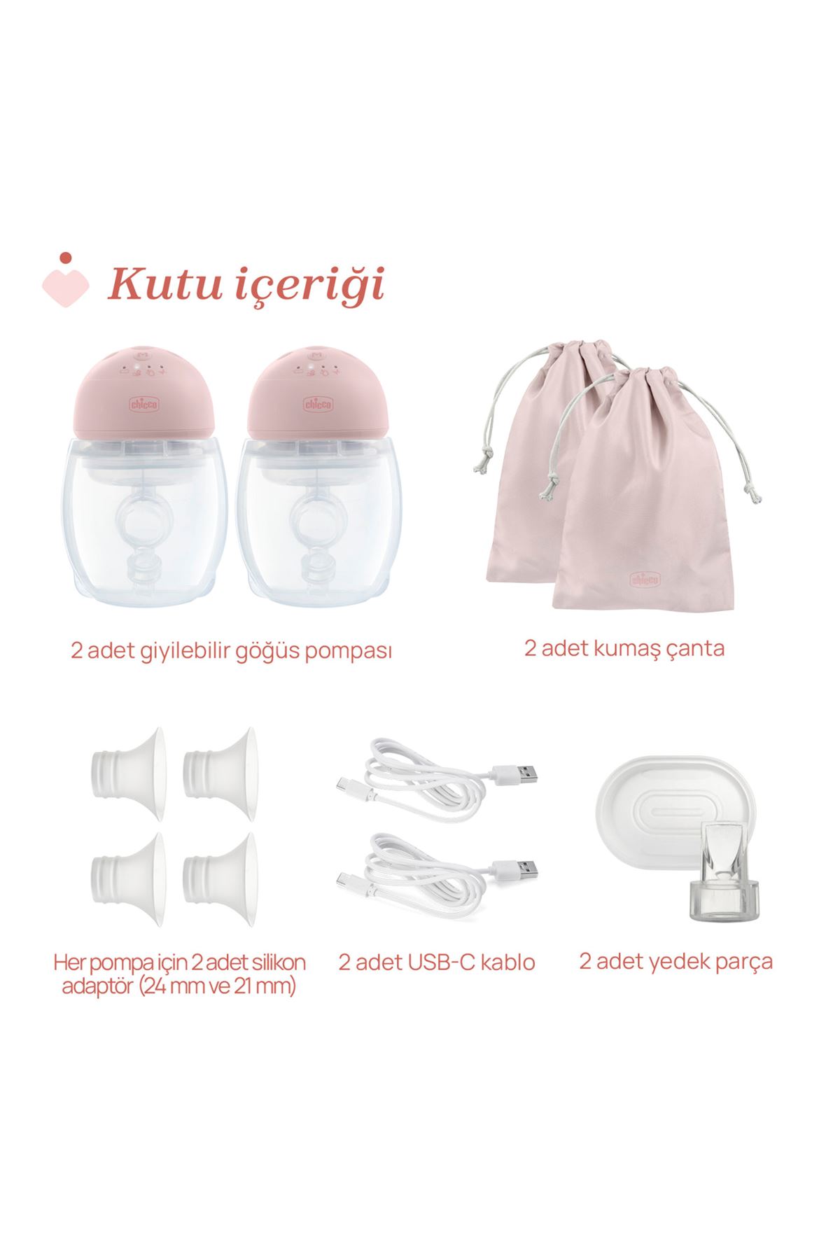 Chicco Giyilebilir Göğüs Pompası