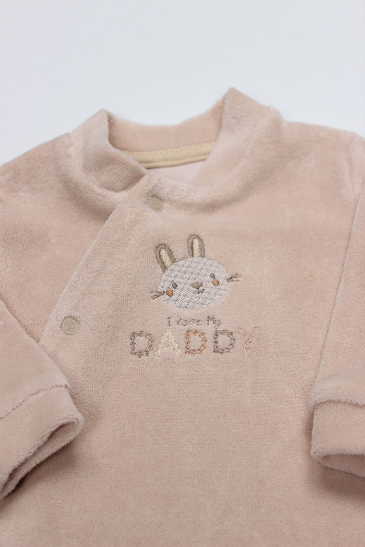 Bi̇style Tulum Kadi̇fe I Love Daddy 15125 Bej